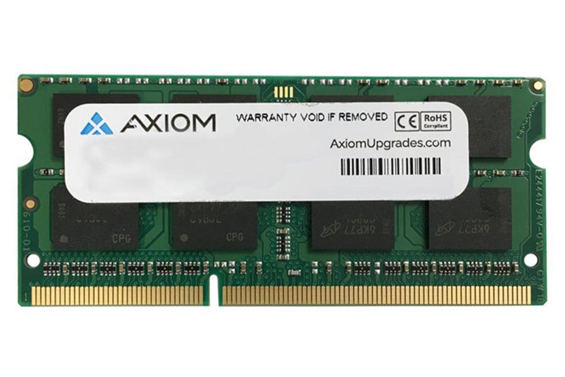 رم اکسیوم Axiom SODIMM 8GB DDR3-1333 CL9