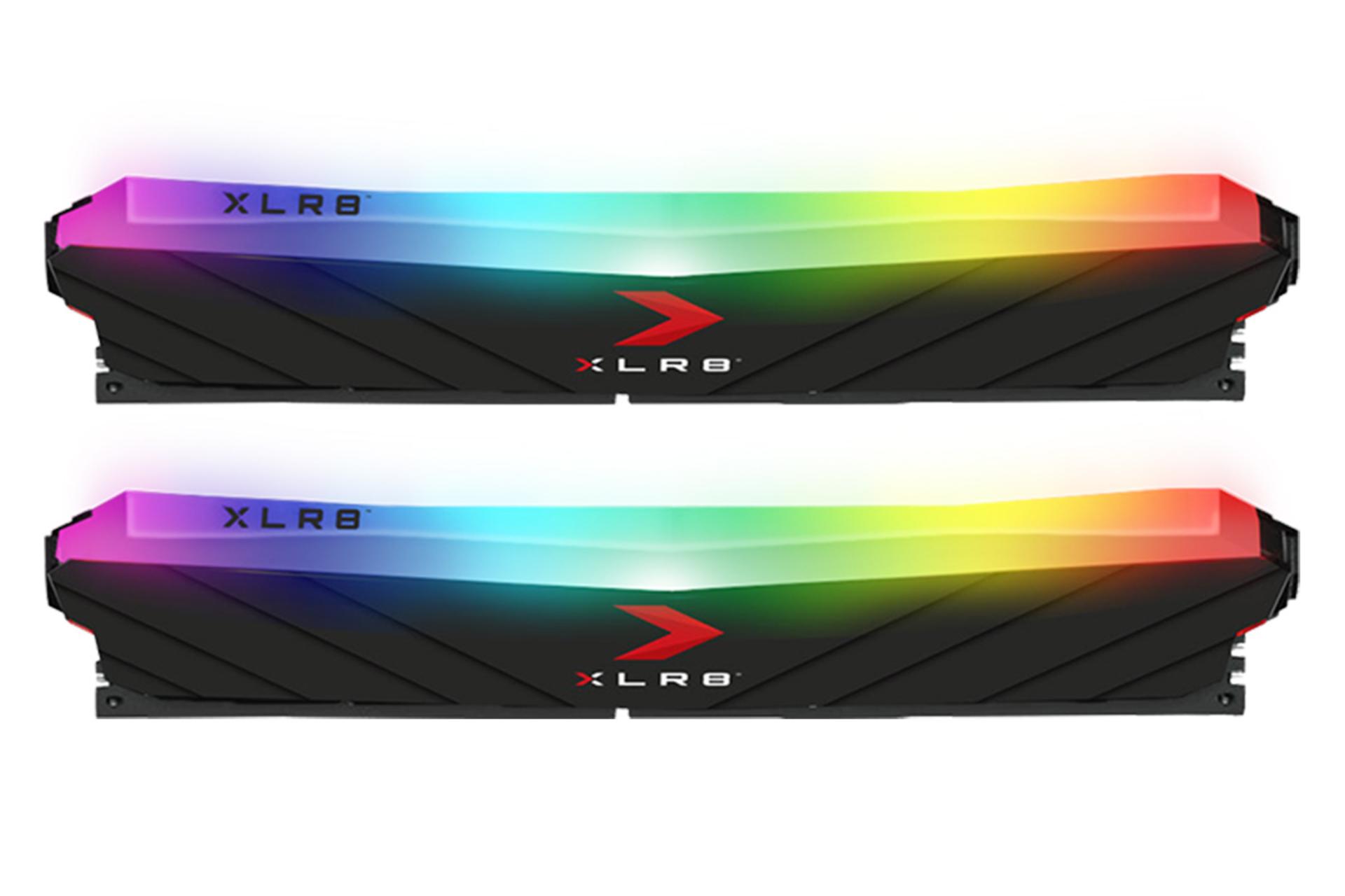 نمای بالایی رم پی ان وای PNY XLR8 Gaming EPIC-X RGB 32GB (2x16) DDR4-3200 CL16