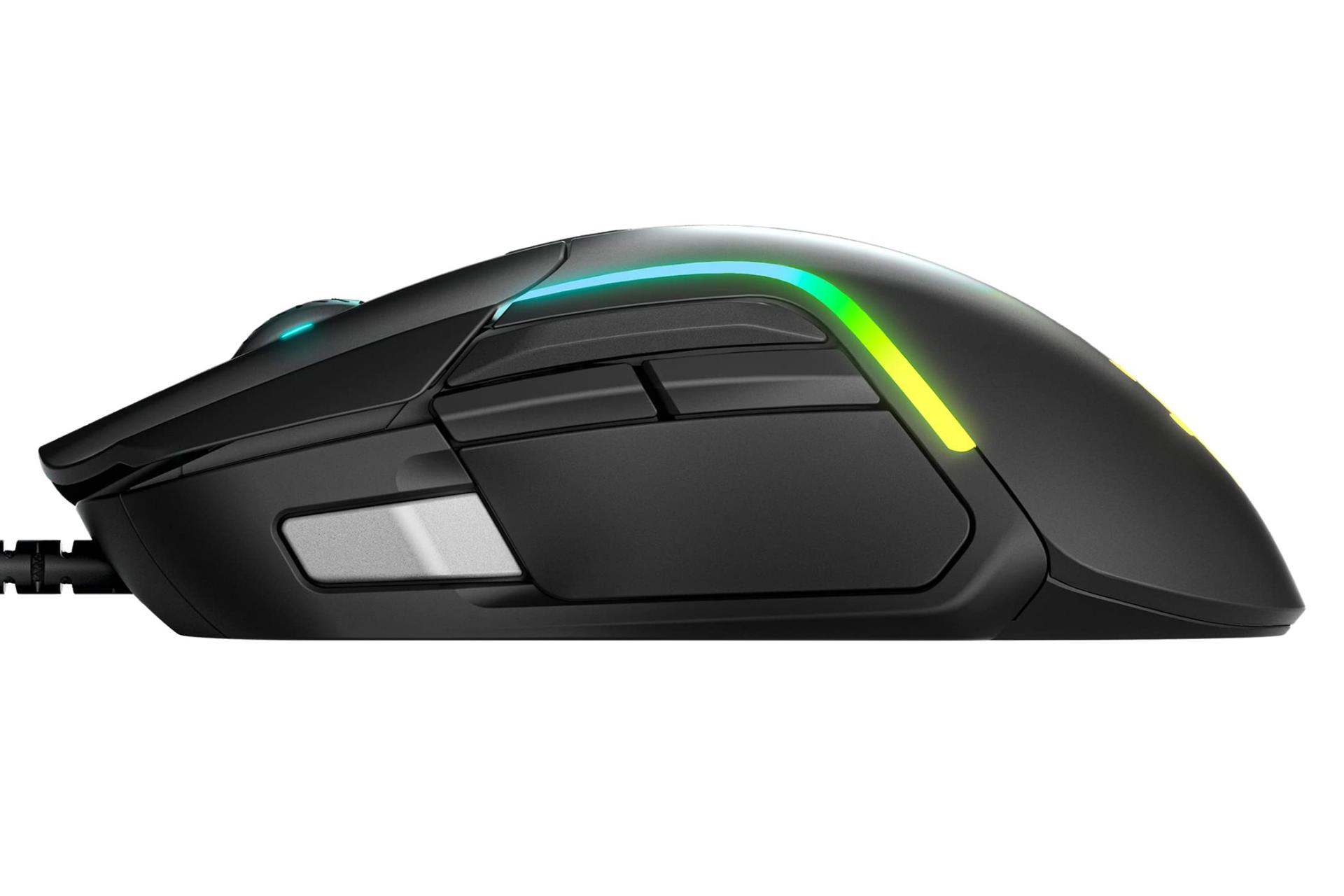 نمای چپ ماوس استیل سریز Rival 5