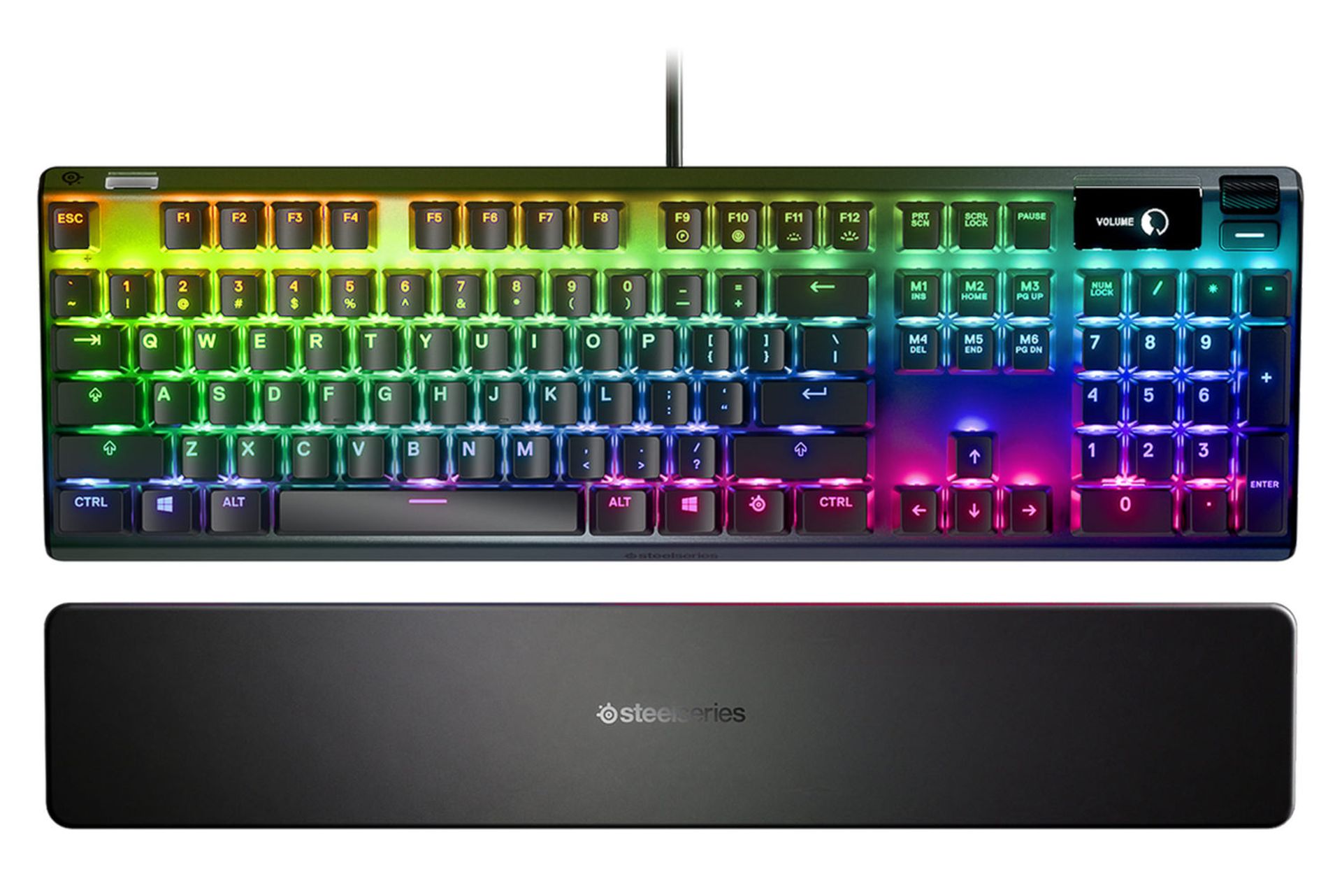 استراحتگاه مچ دست کیبورد گیمینگ SteelSeries APEX PRO