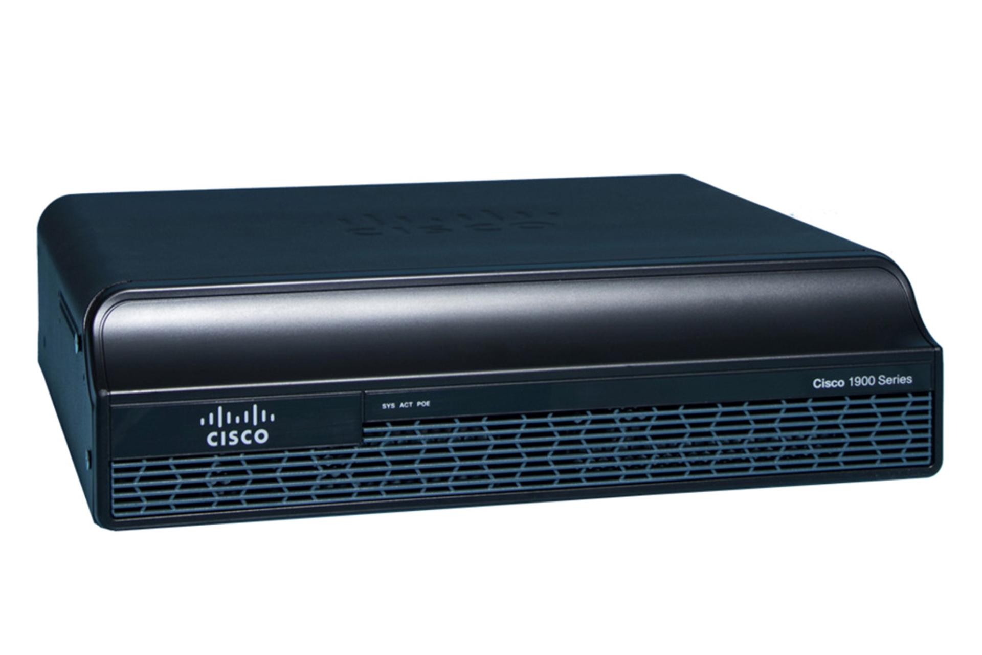 نمای کناری روتر سیسکو Cisco 1941