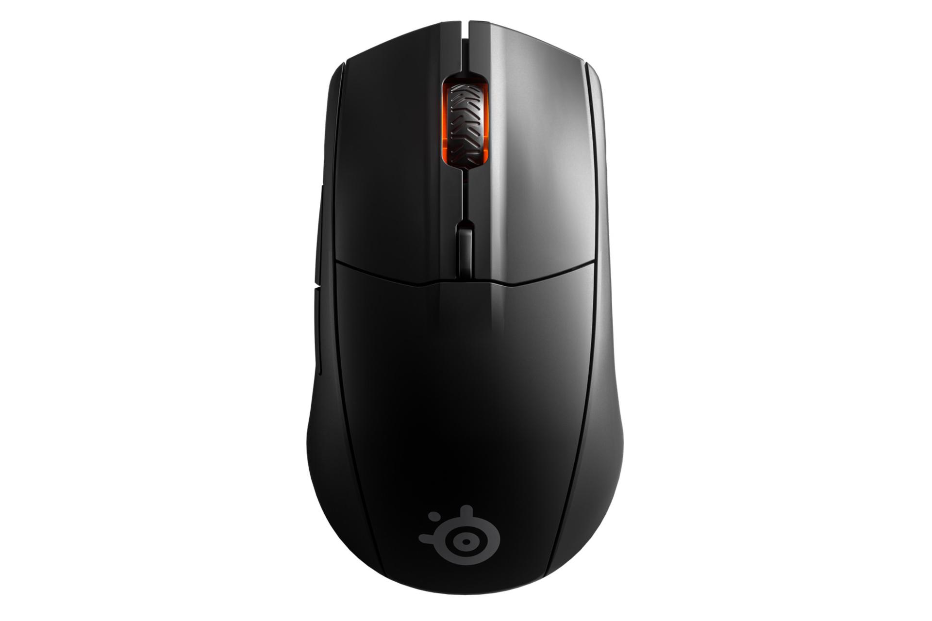 نمای روبرو ماوس استیل سریز RIVAL 3 Wireless