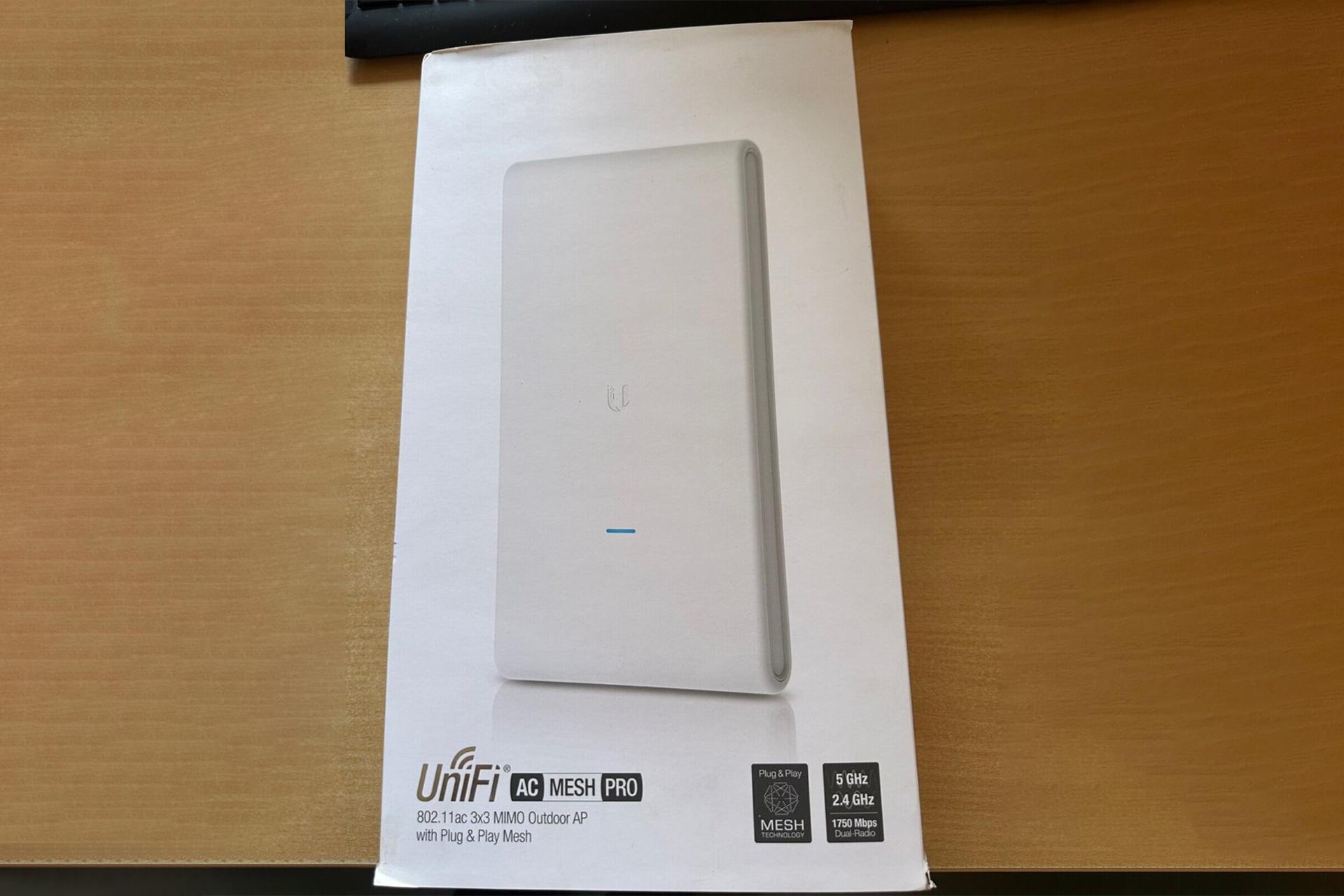 جعبه روتر یوبیکیوتی Ubiquiti Unifi AP AC Mesh Pro