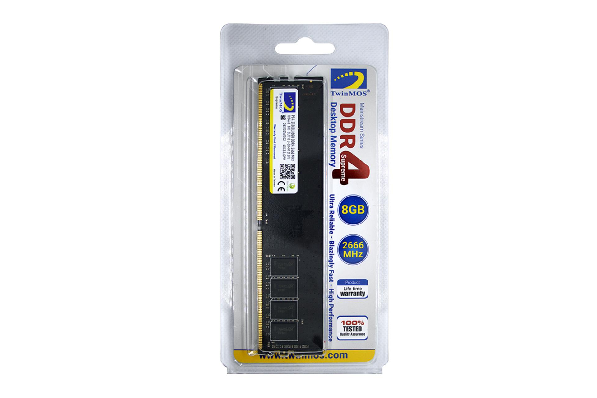 جعبه رم توین موس MDD44GB2666D ظرفیت 4 گیگابایت از نوع DDR4-2666