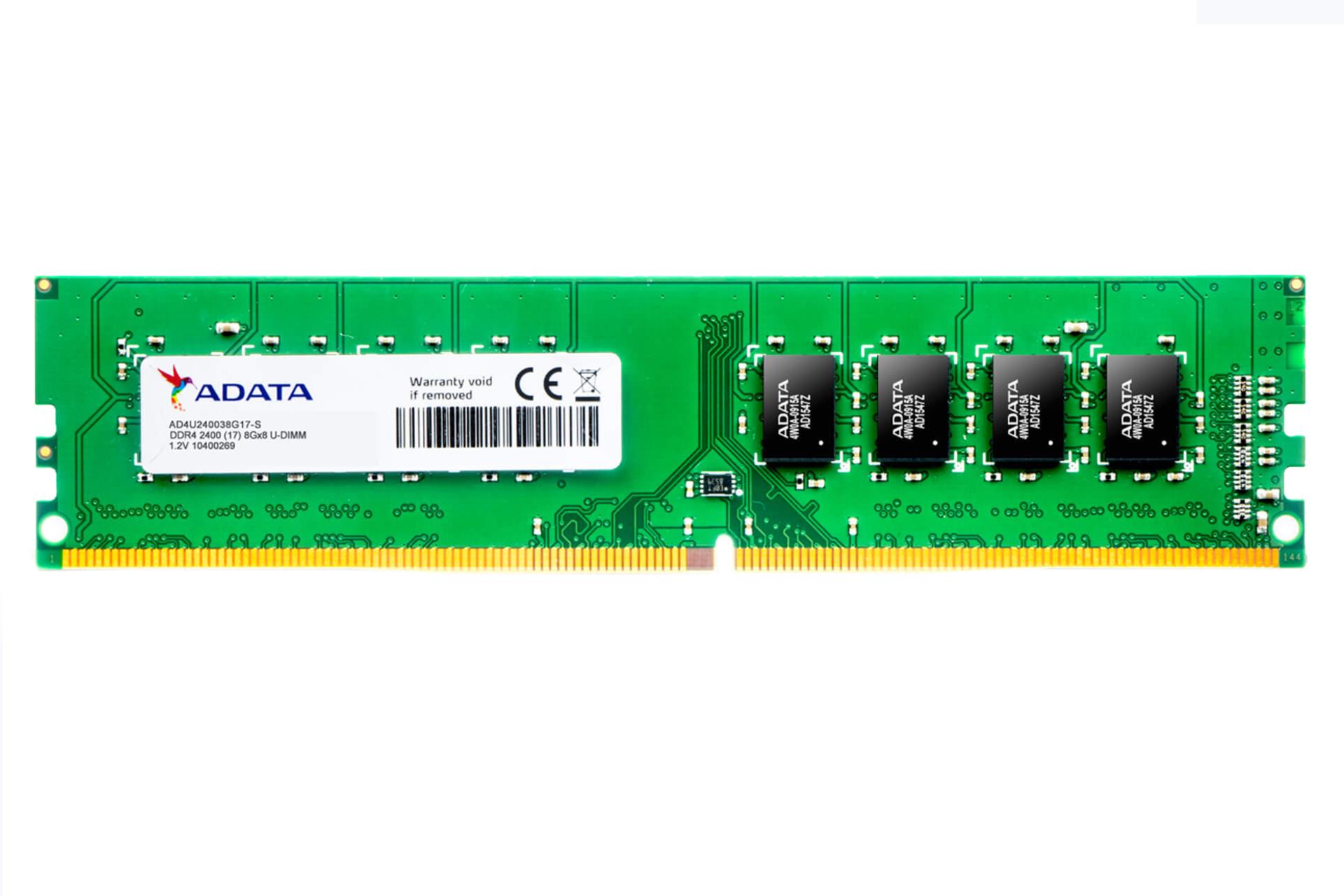 رم ای دیتا AD4U240038G17-S ظرفیت 8 گیگابایت از نوع DDR4-2400