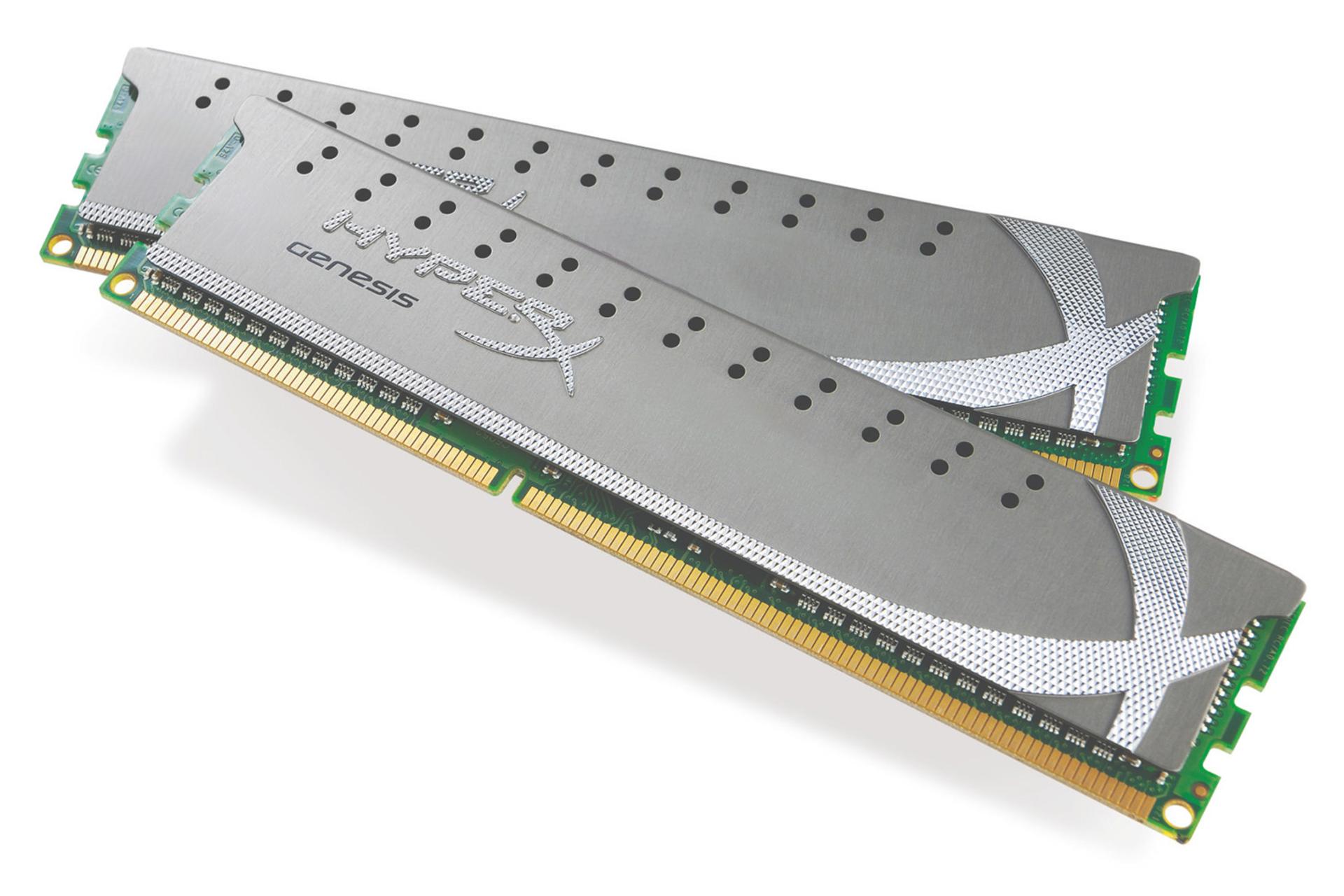 نمای کناری رم هایپر ایکس HyperX Genesis 8GB (2x4) DDR3-1600 CL9