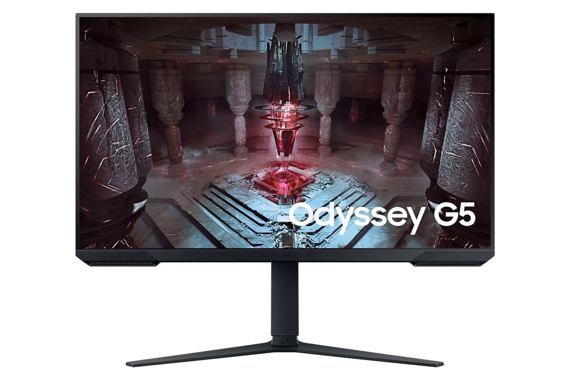 مرجع متخصصين ايران مانيتور سامسونگ 32 اينچ مدل Odyssey G5 G51C LS32CG510 نماي جلو