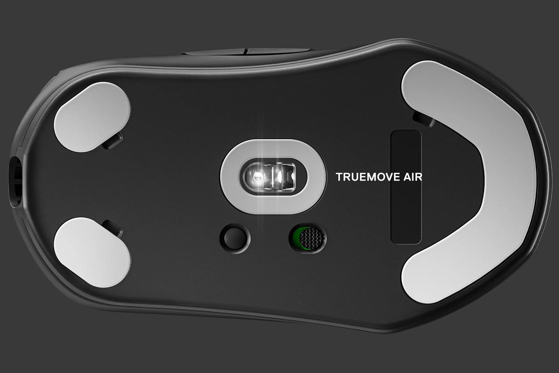 نمای پایین ماوس استیل سریز SteelSeries PRIME WIRELESS