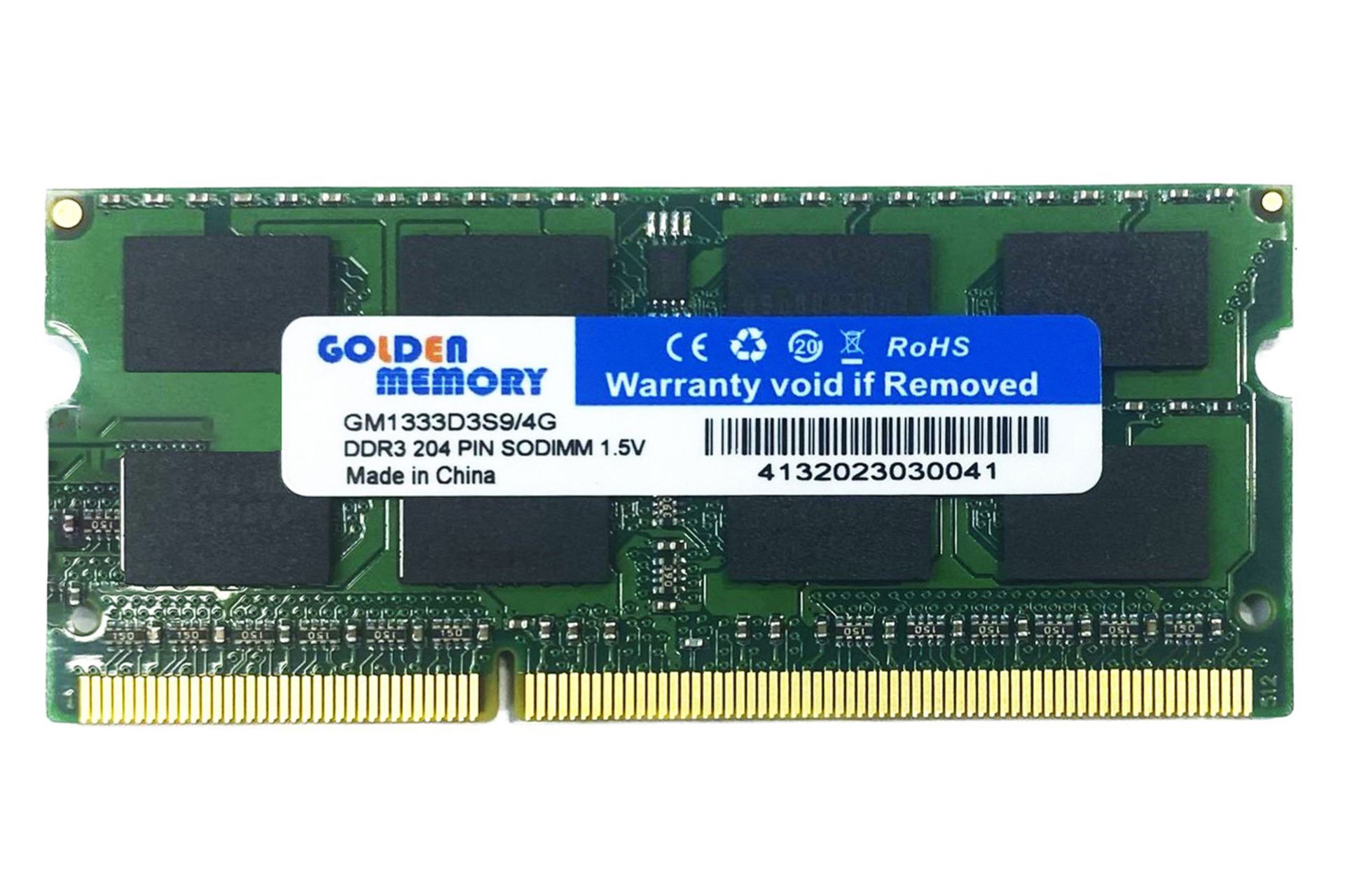 رم گلدن مموری Golden Memory Laptop 4GB DDR3-1333 CL9