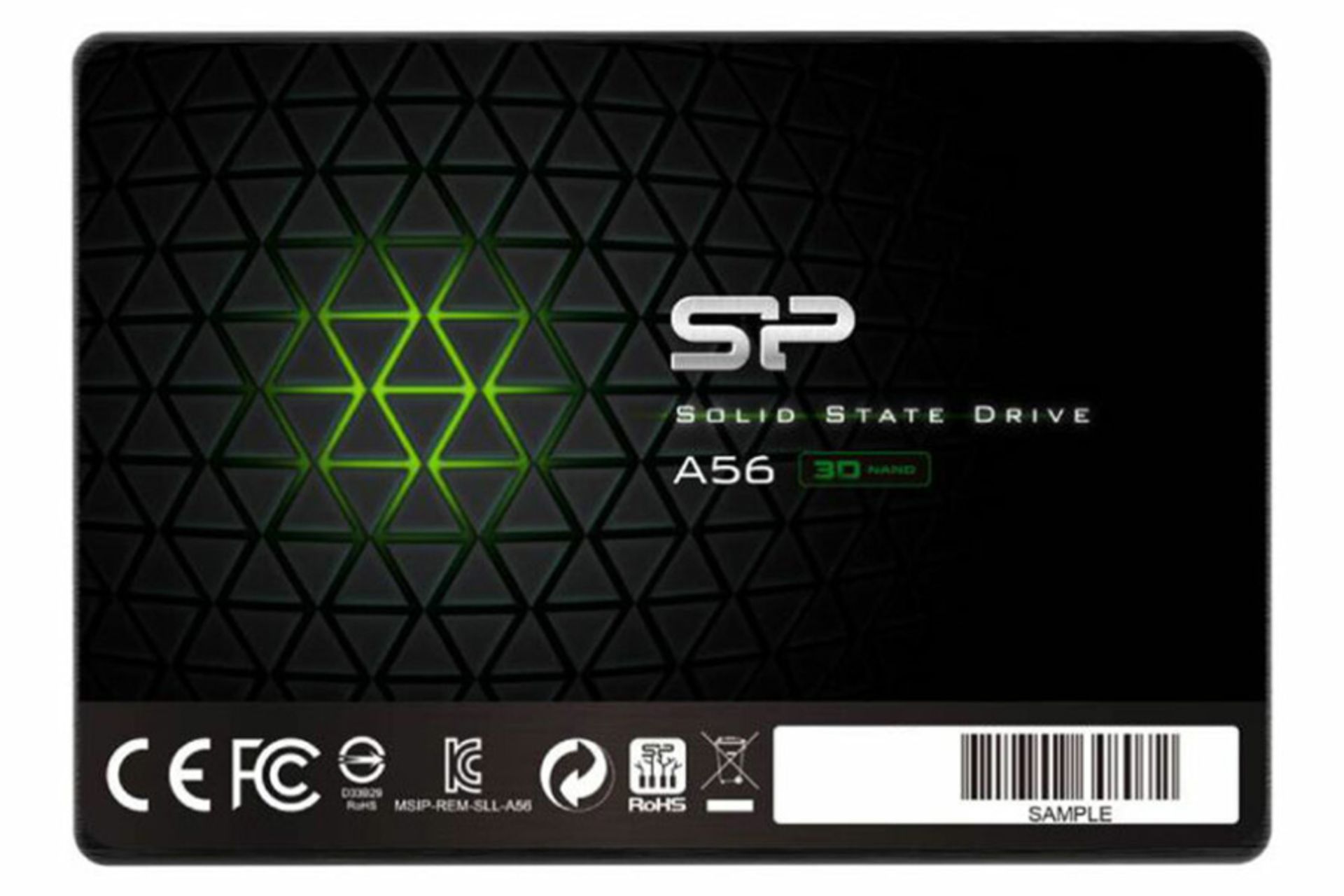 ابعاد SSD سیلیکون پاور Ace A56 SATA 2.5 Inch ظرفیت 256 گیگابایت