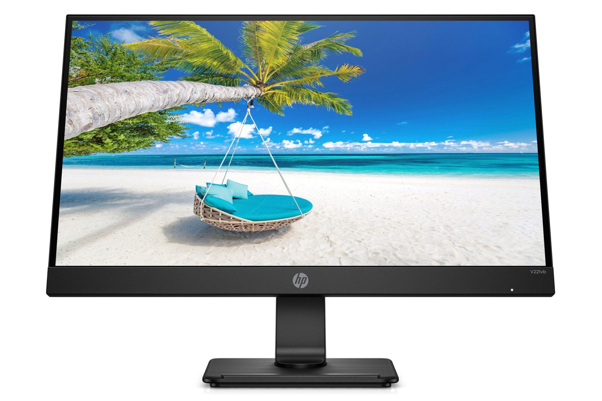 مانیتور اچ پی 22 اینچ مدل V221vb نمای جلو