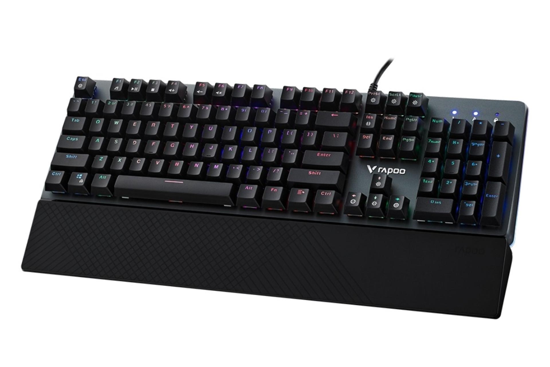 نمای سمت راست کیبورد گیمینگ Rapoo V800RGB