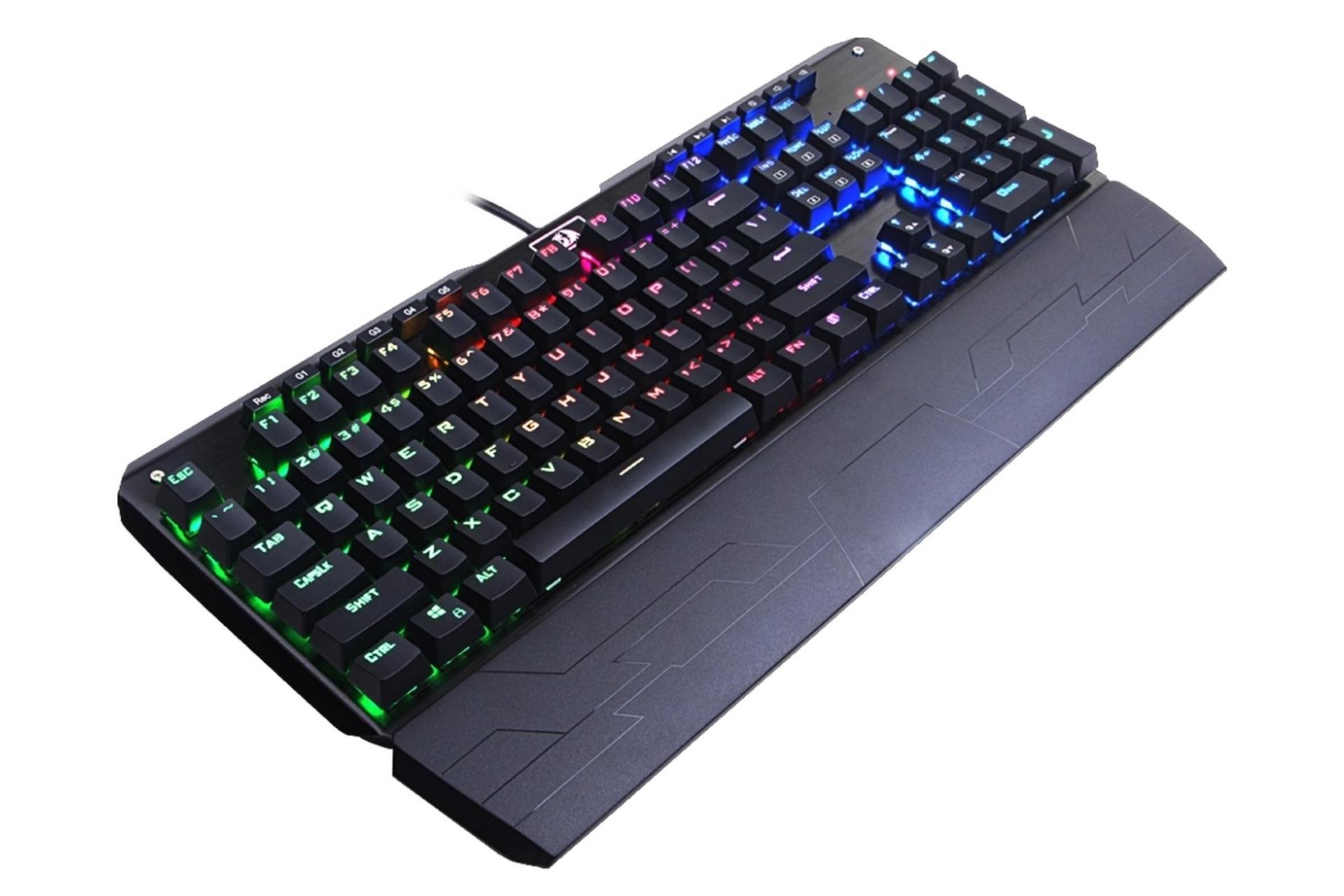 نمای دور کیبورد گیمینگ Redragon INDRAH K555