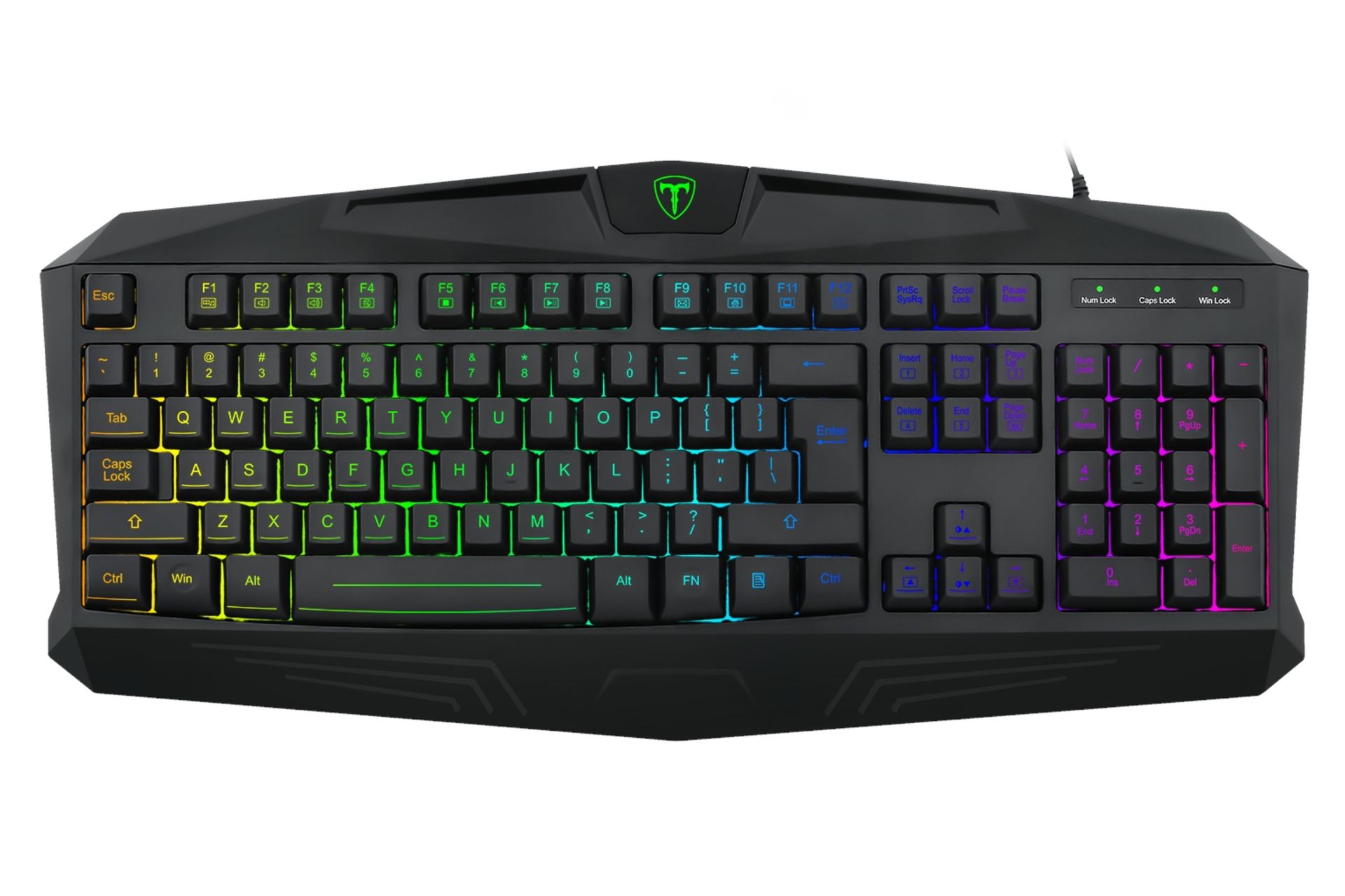 نمای روبرو کیبورد تی دگر T-Dagger Gunboat T-TGK202