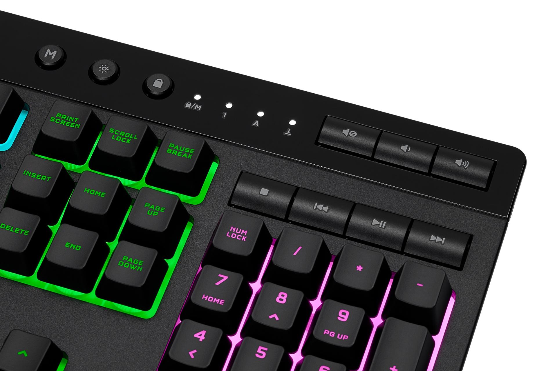 کلیدهای کیبورد کورسیر Corsair K55 RGB PRO