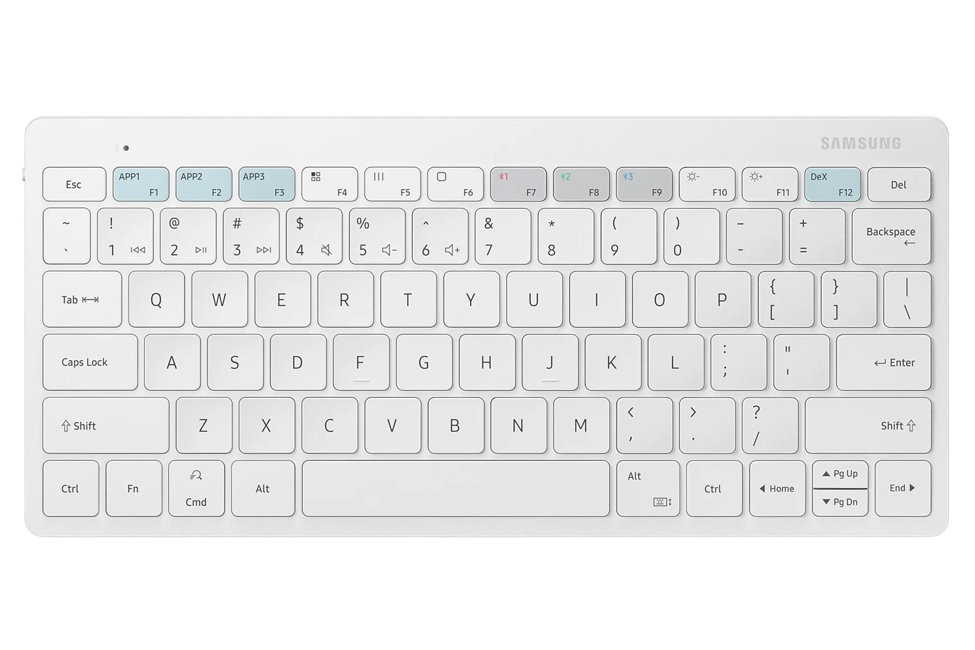 کیبورد سامسونگ Smart Keyboard Trio 500 سفید