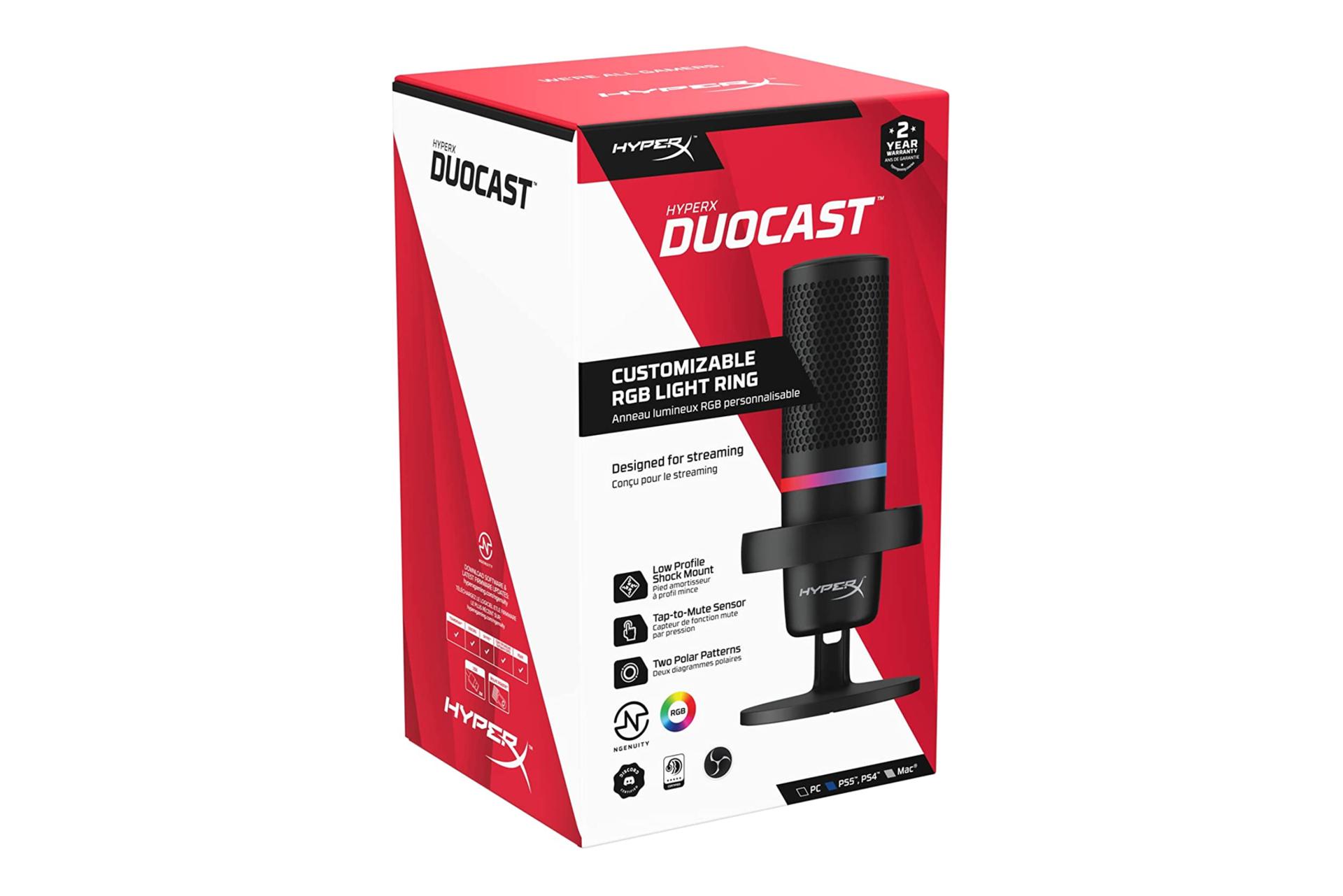 جعبه میکروفون هایپر ایکس HyperX DuoCast
