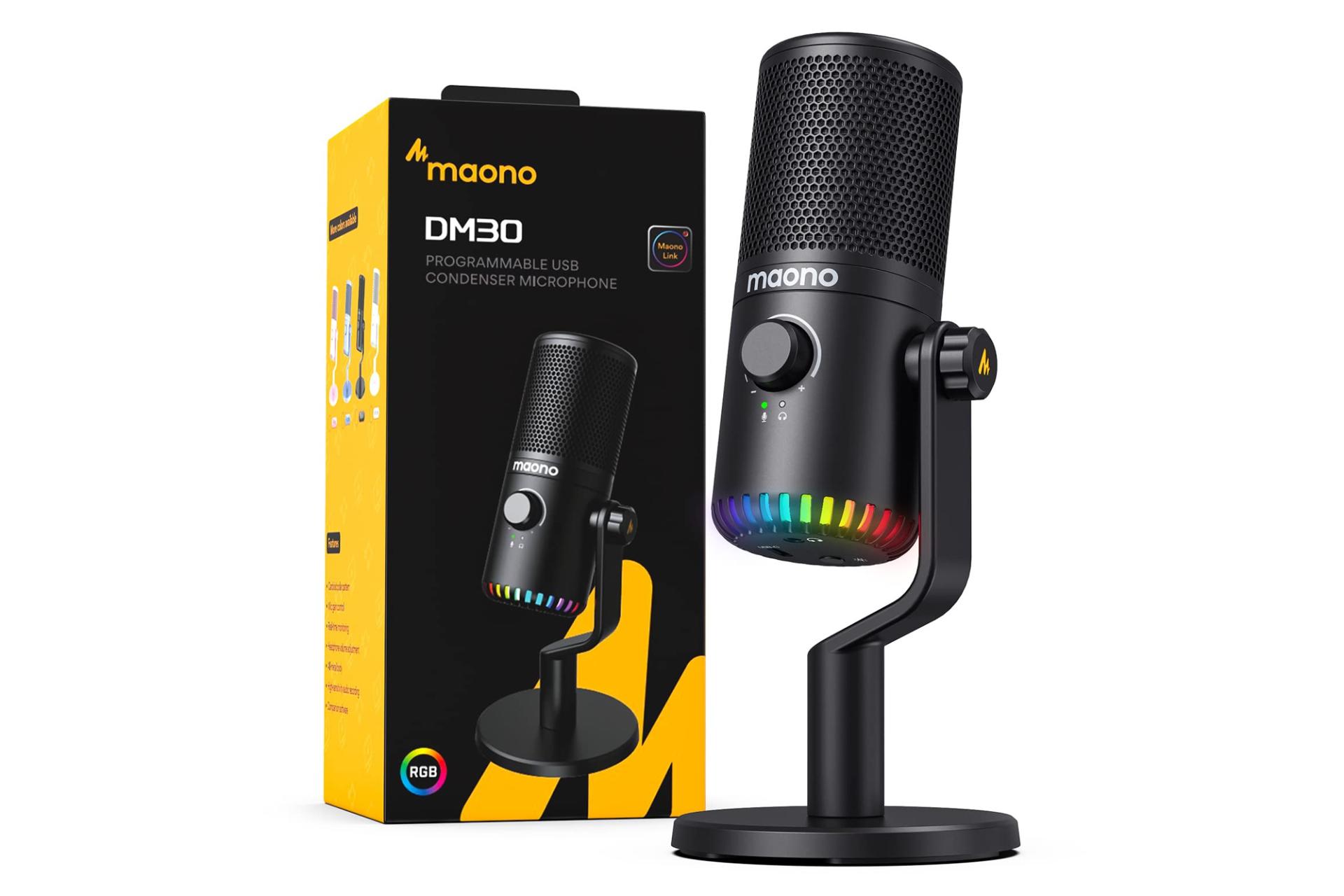 میکروفون ماونو Maono DM30 مشکی