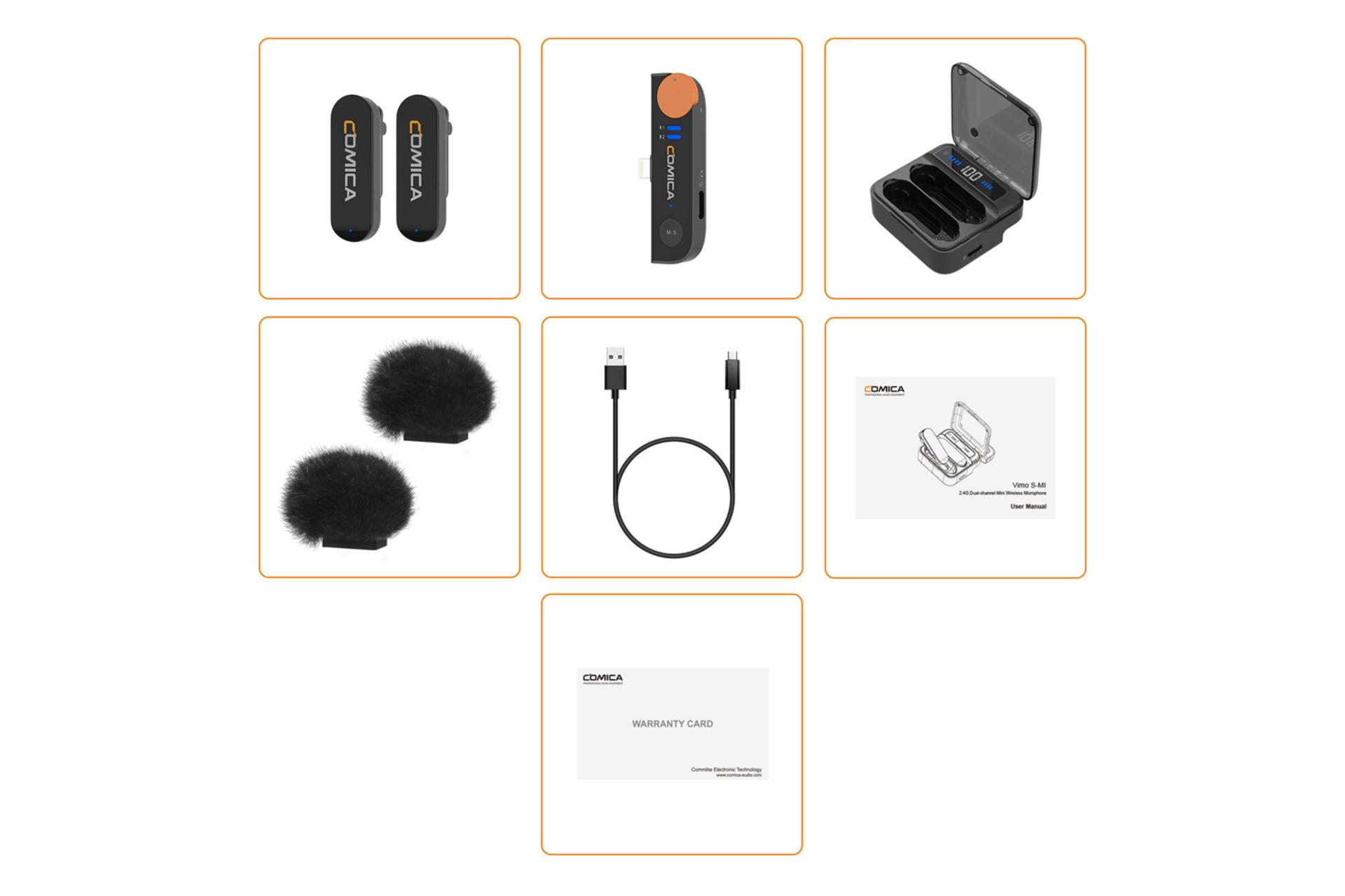 اقلام همراه میکروفون کامیکا Comica Vimo S MI