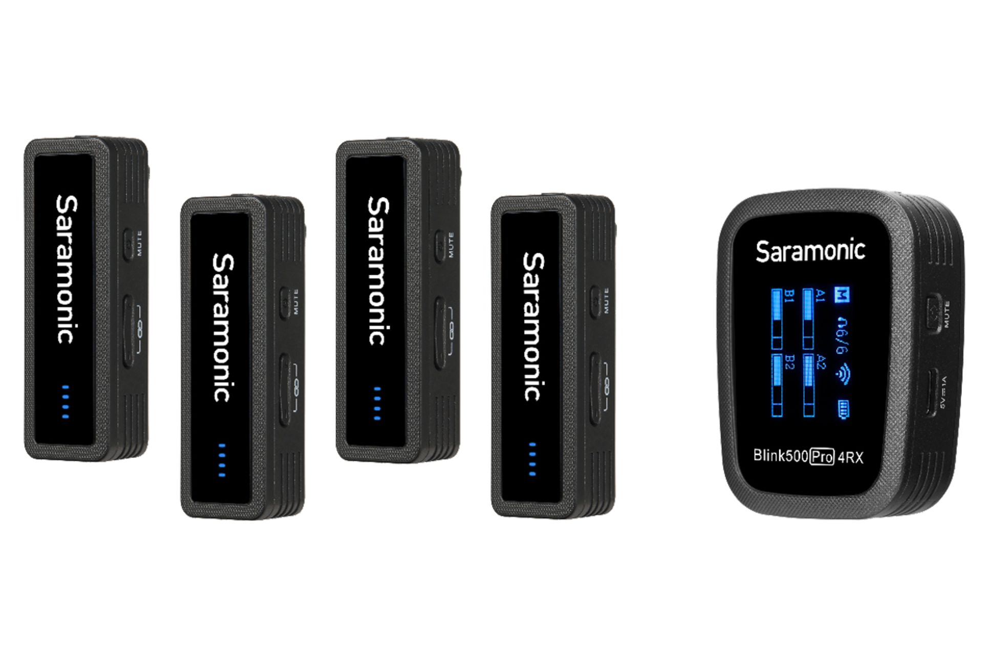 ابعاد میکروفون سارامونیک Saramonic Blink500 Pro B8