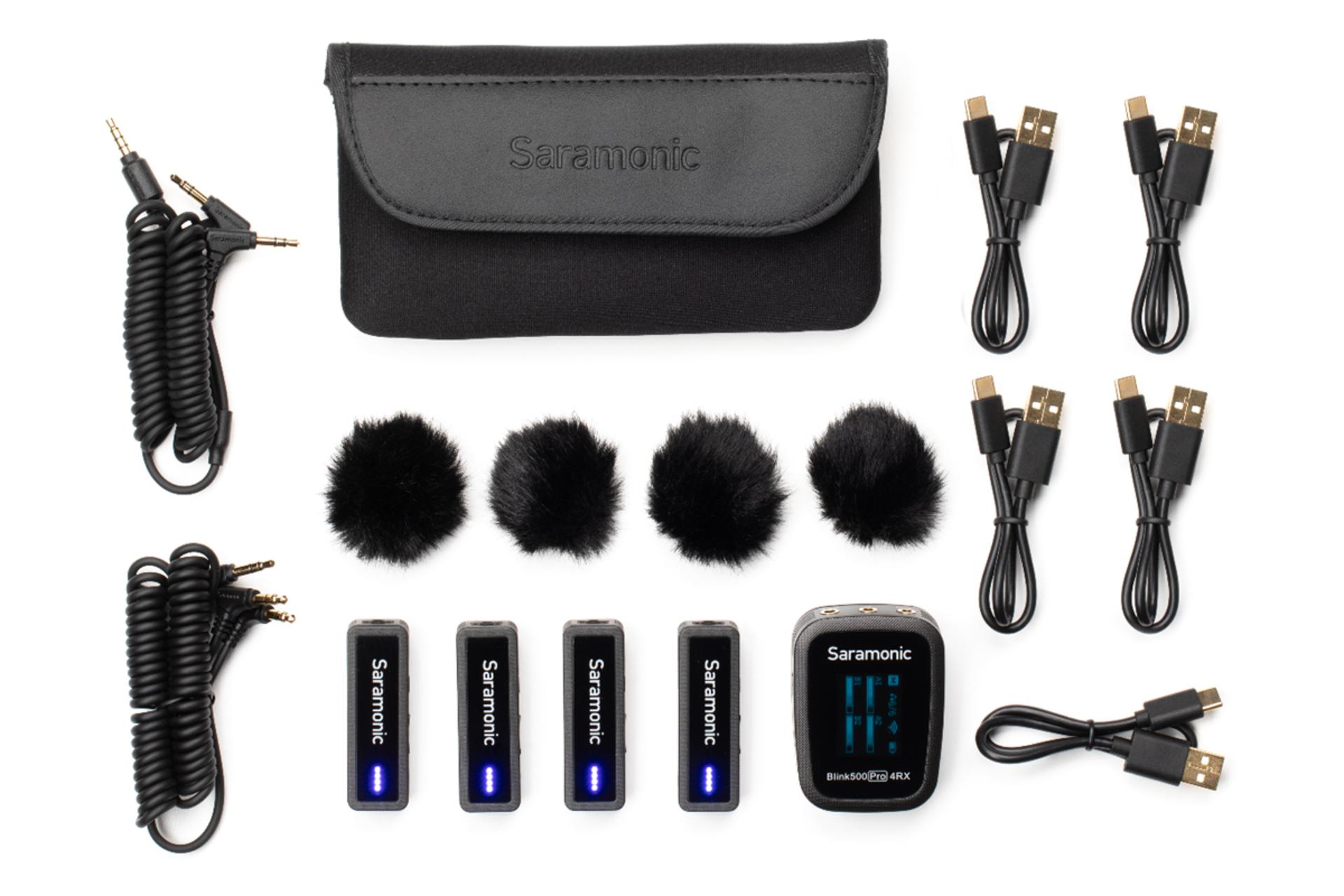 اقلام همراه میکروفون سارامونیک Saramonic Blink500 Pro B8