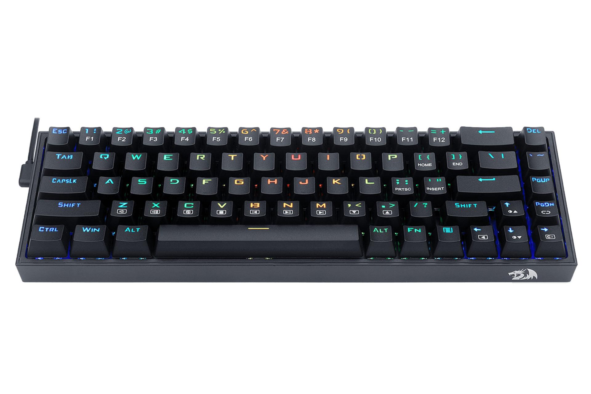 ابعاد کیبورد ردراگون Redragon K631 Castor