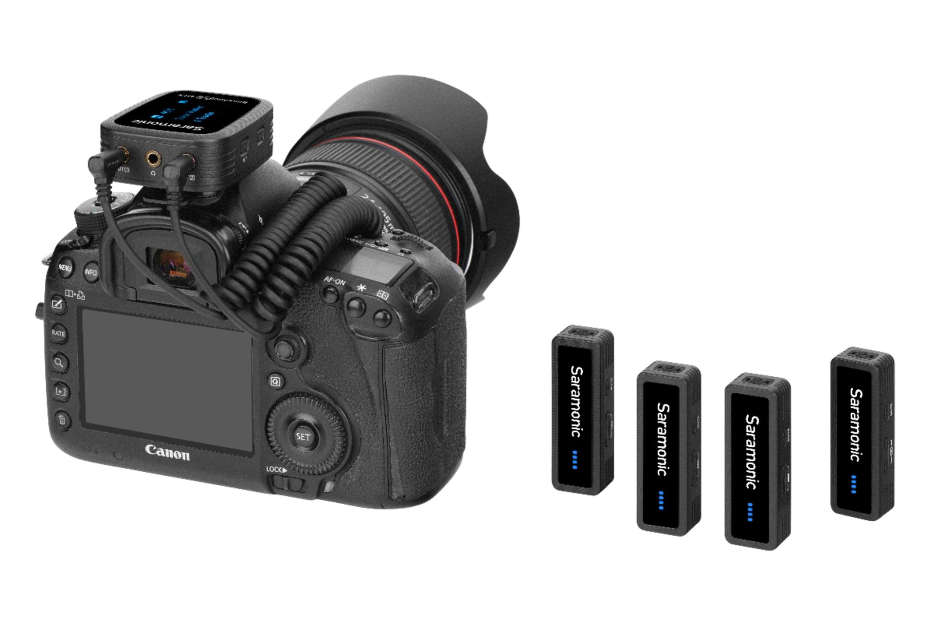 طراحی میکروفون سارامونیک Saramonic Blink500 Pro B8