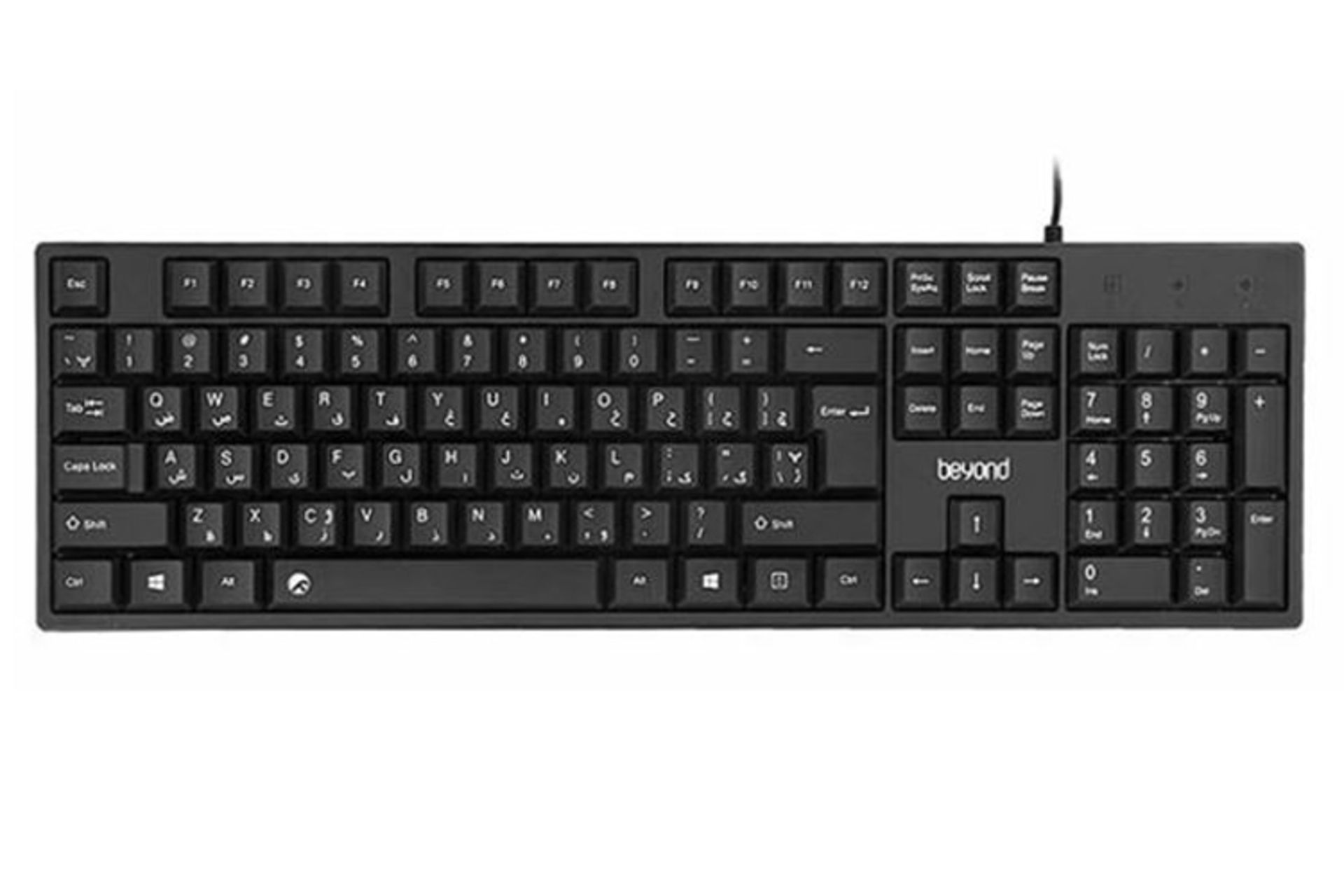 کیبورد بیاند BK-2255 نمای روبرو