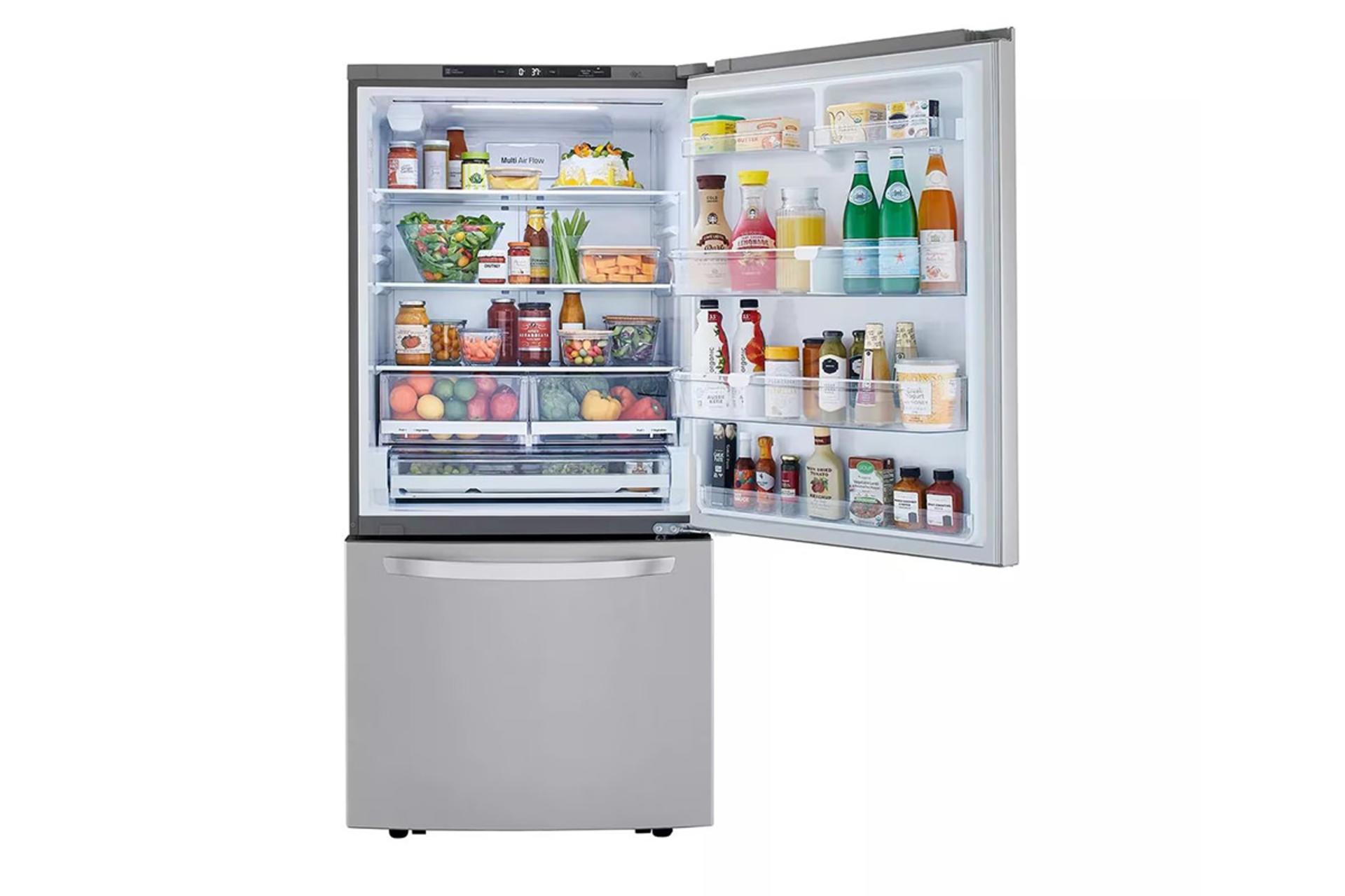 یخچال فریزر ال جی LG LRDCS2603 فضای داخل