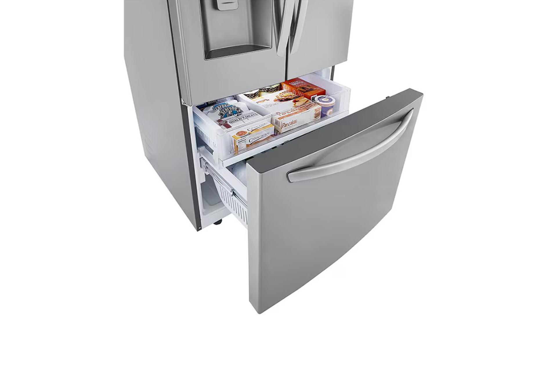 کشوهای فریزر یخچال فریزر ال جی LG LRFVS2503S