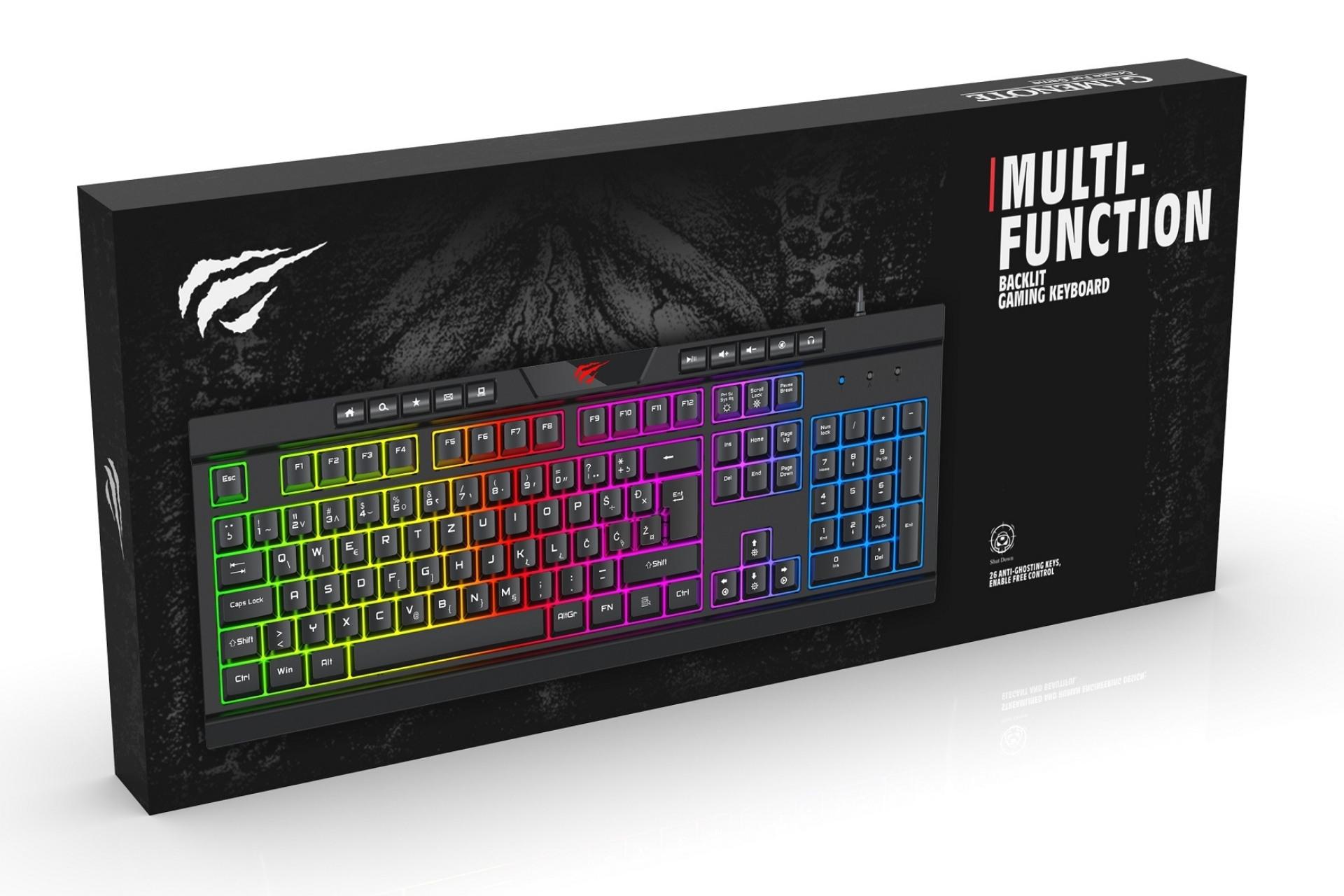 جعبه کیبورد گیمینگ Havit HV-KB500L