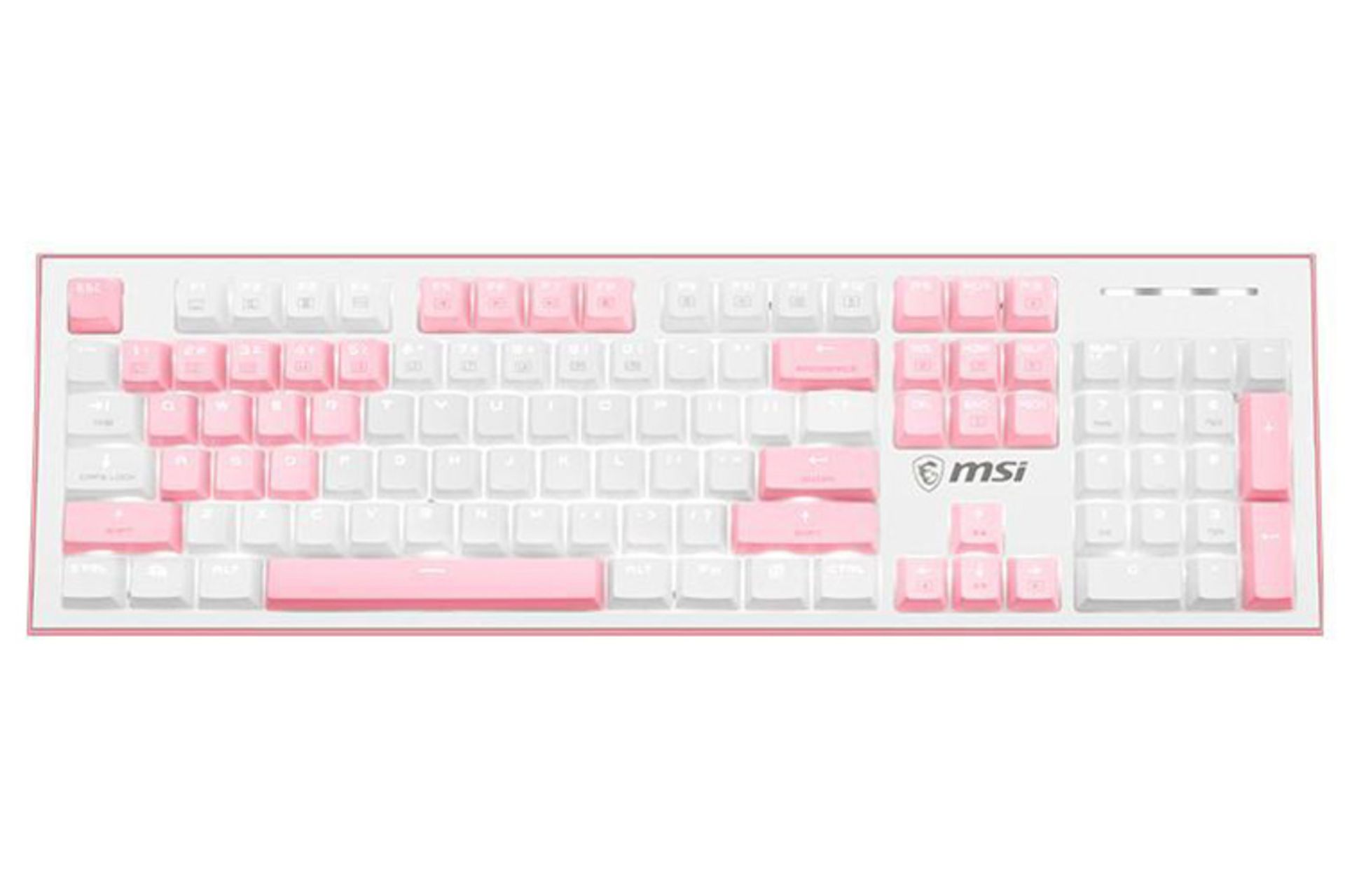 نمای روبرو کیبورد ام اس آی VIGOR GK50Z MINI