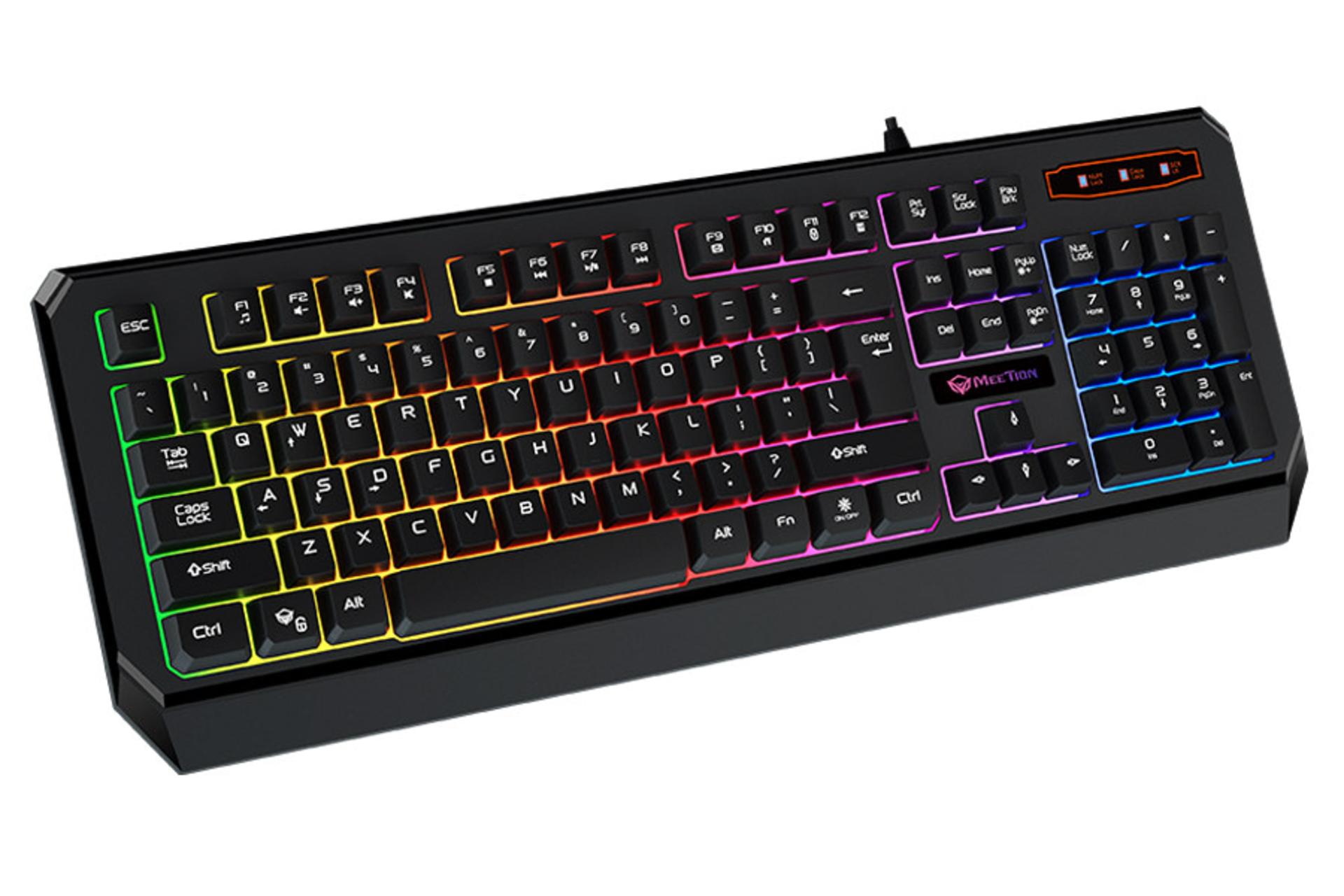 نمای چپ کیبورد میشن K9320