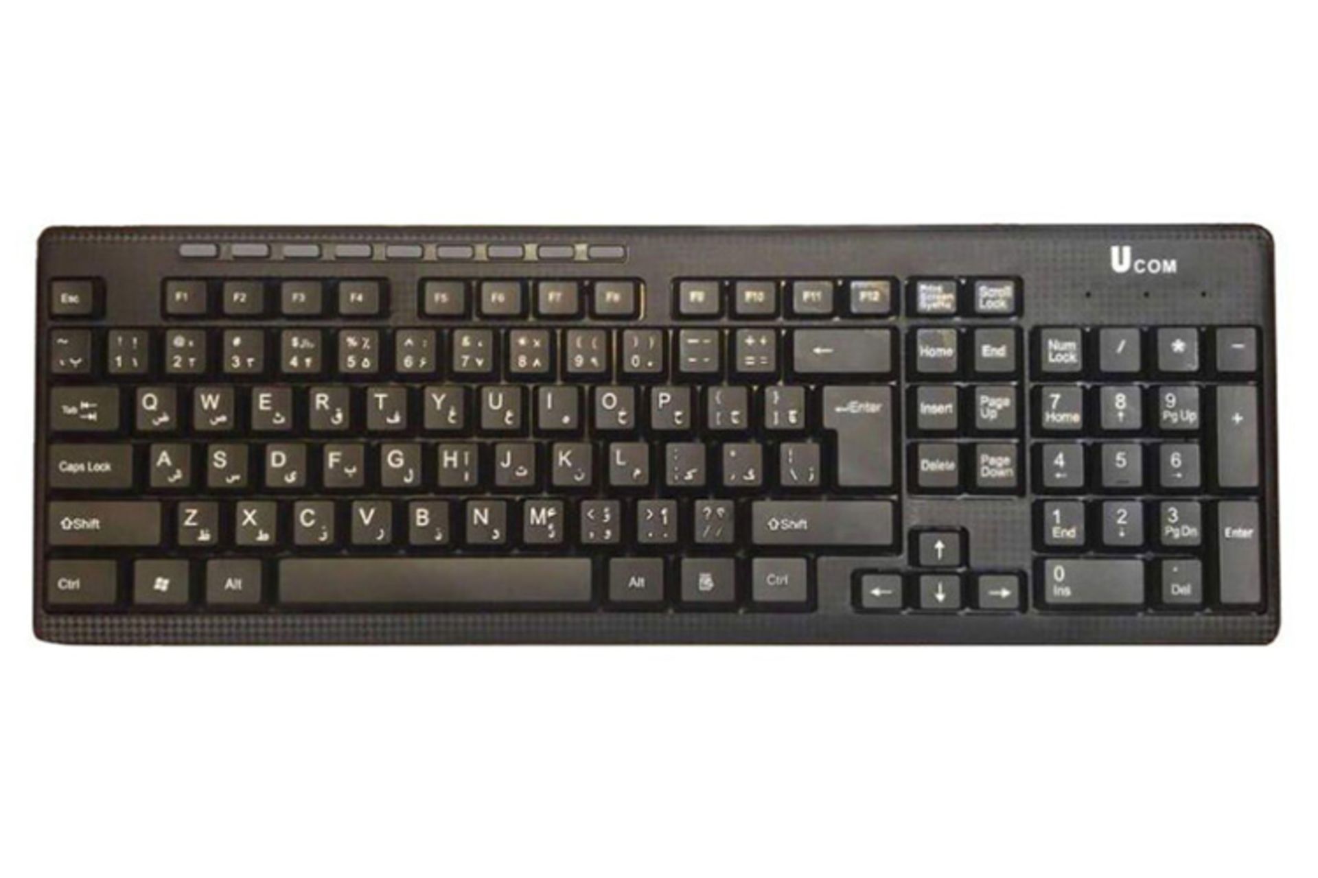 نمای روبرو کیبورد یوکام KB2809