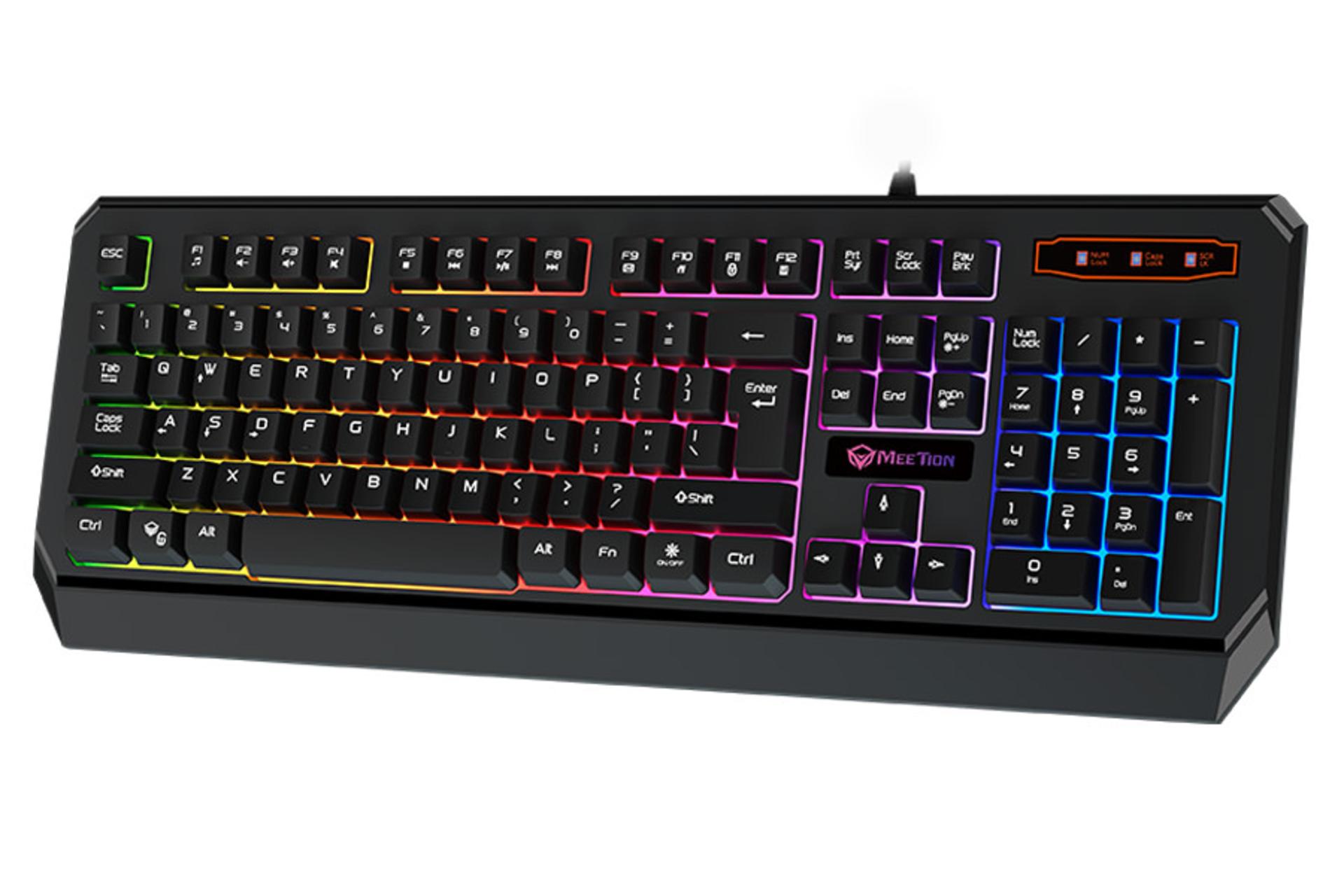 نمای راست کیبورد میشن K9320