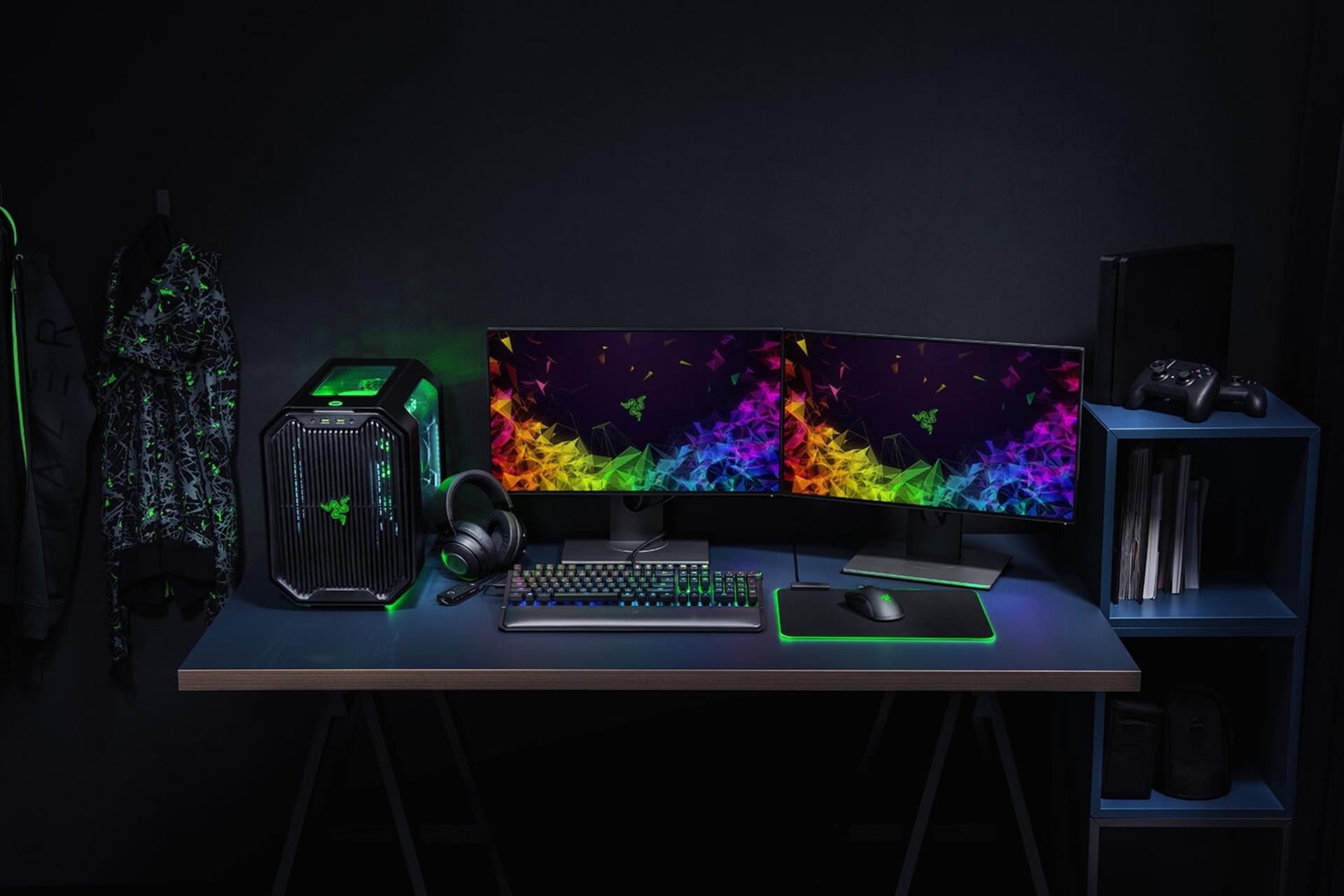 اندازه کیبورد گیمینگ Razer BlackWidow Elite