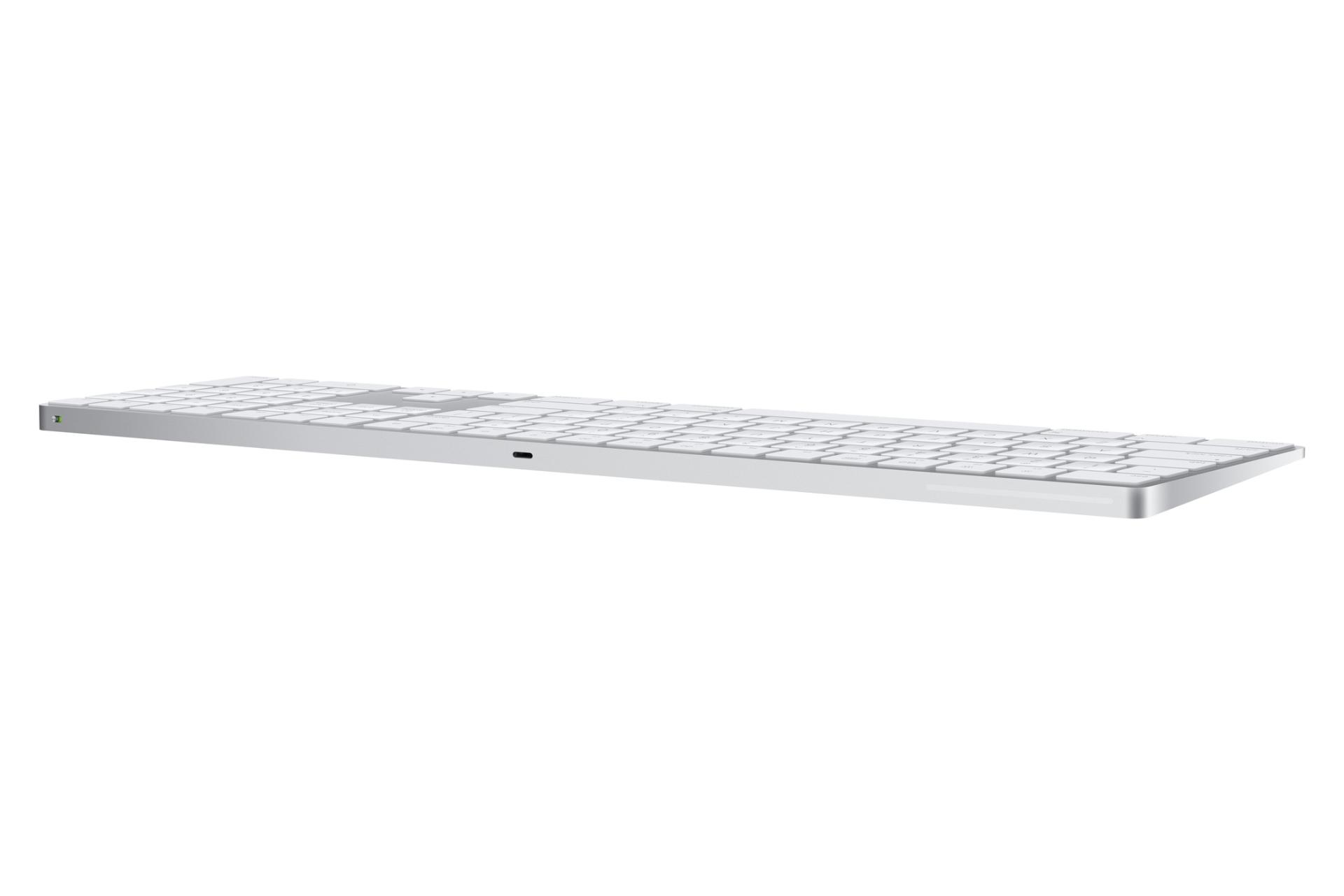 نمای چپ اپل مجیک کیبورد 2 با صفحه کلید عددی / Apple Magic Keyboard 2 with Numeric Keypad