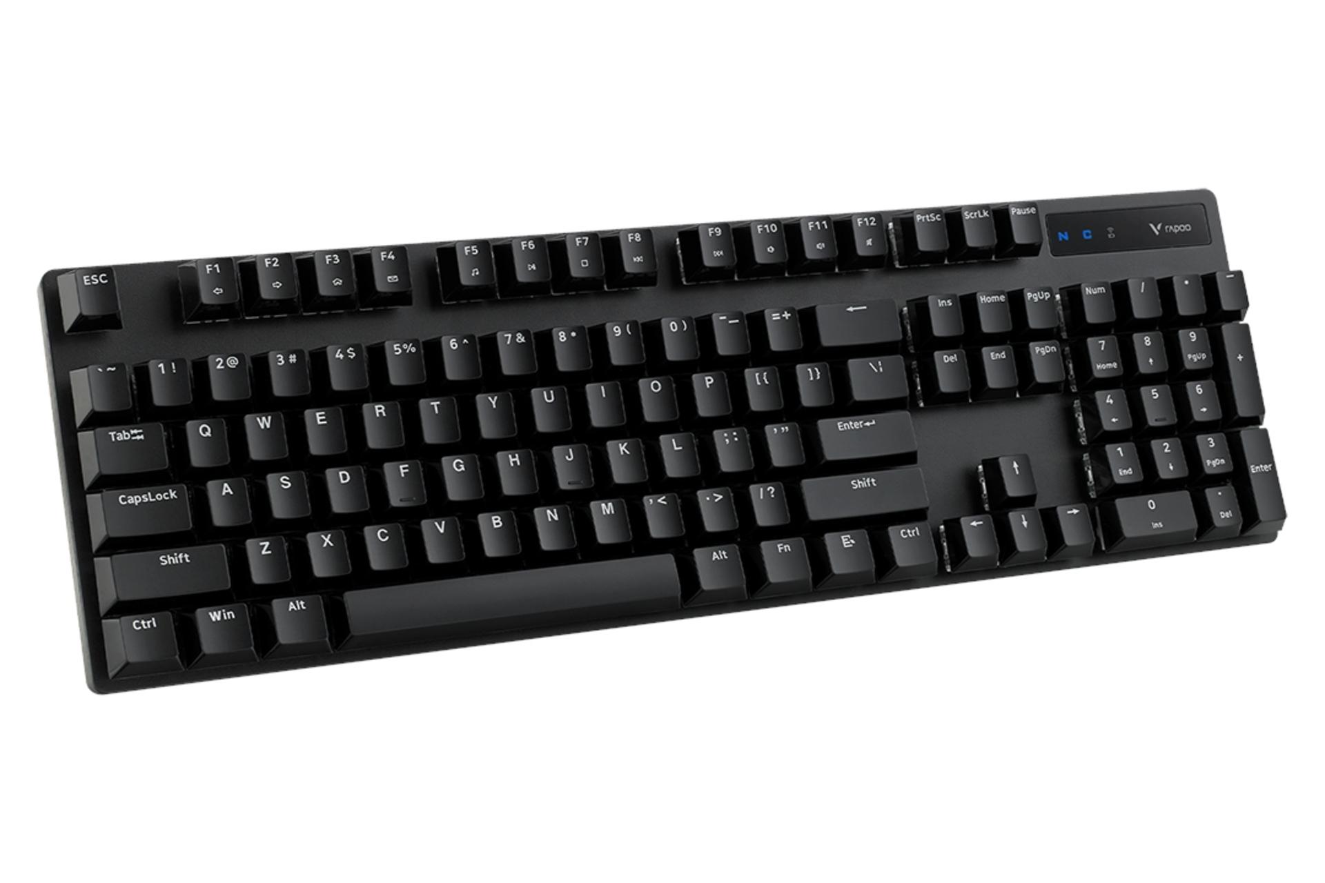 نمای چپ کیبورد گیمینگ رپو Rapoo V500PRO 2.4G