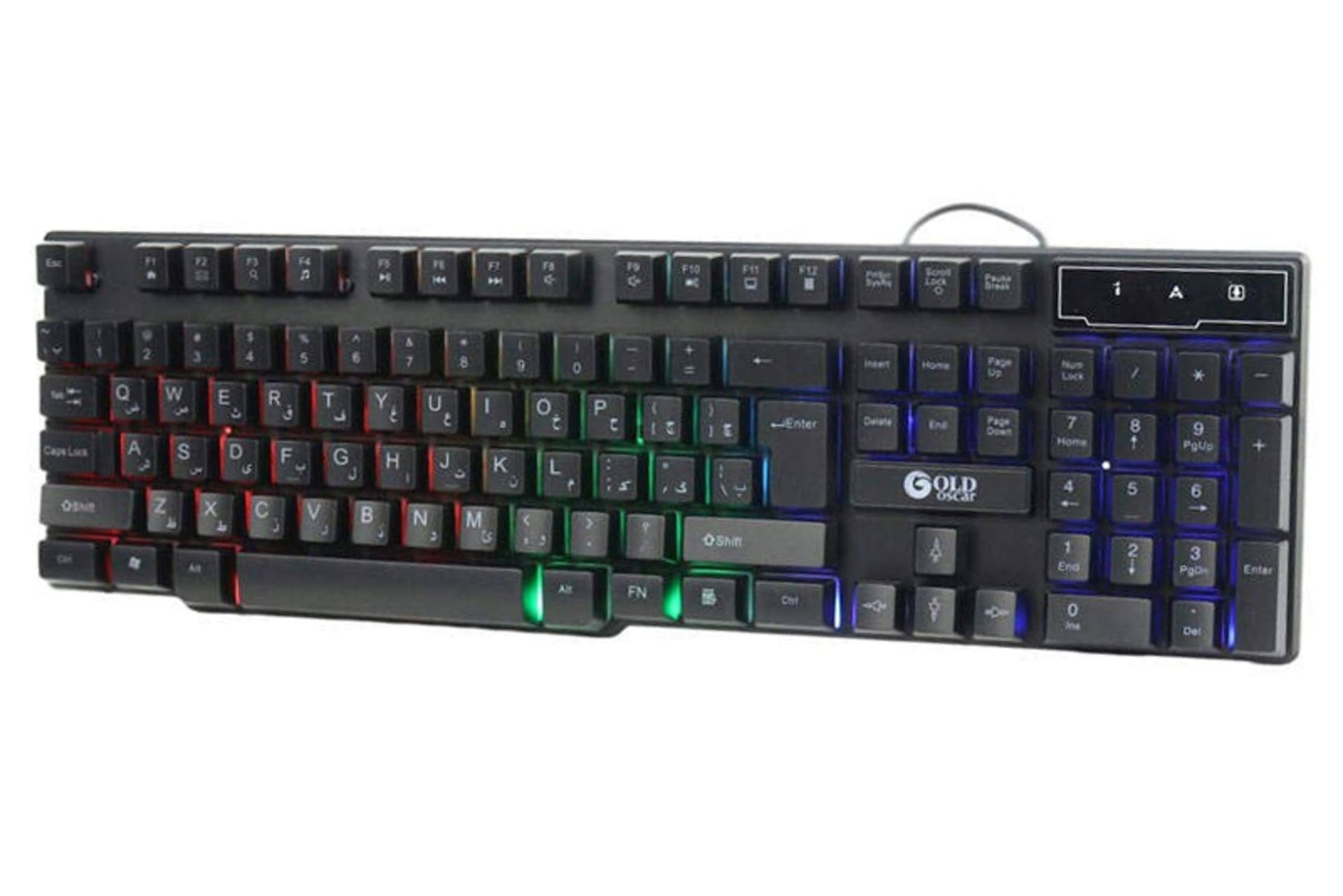 ابعاد کیبورد گلد اسکار Gold Oscar KB 7123