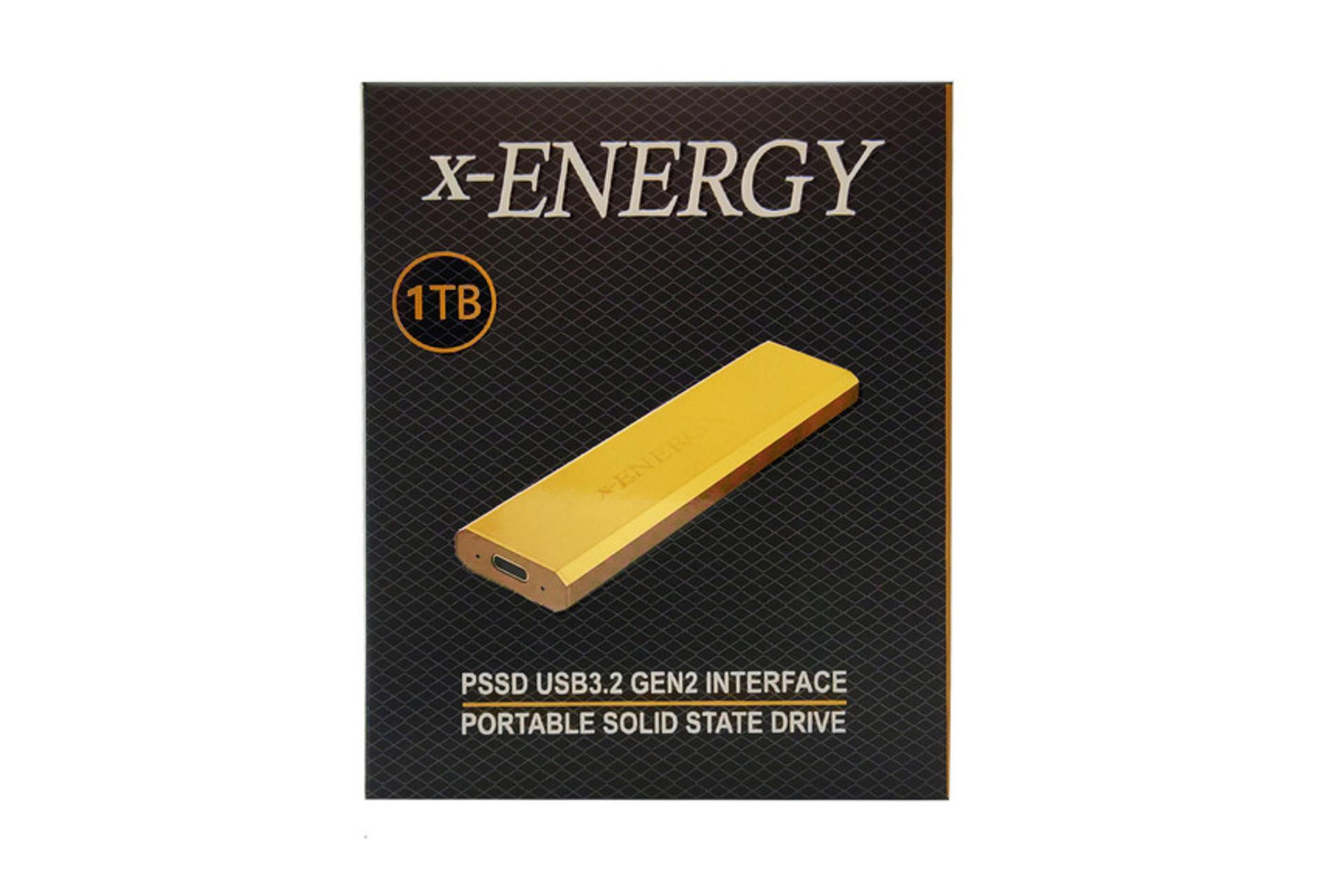 جعبه SSD ایکس انرژی Gold Drive USB 3.2 Gen 2 ظرفیت 1 ترابایت