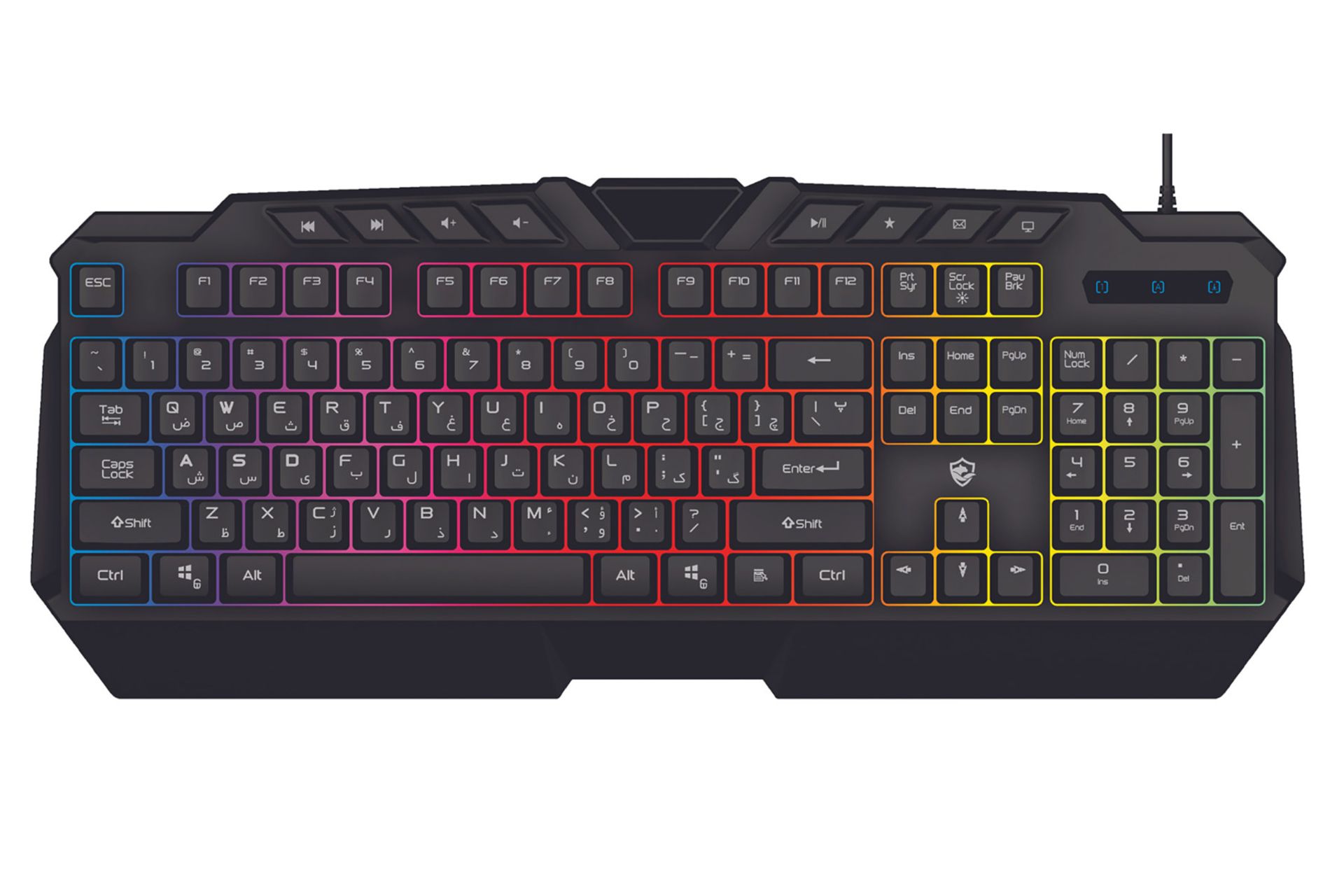 نمای روبرو کیبورد بیاند BGK-9400