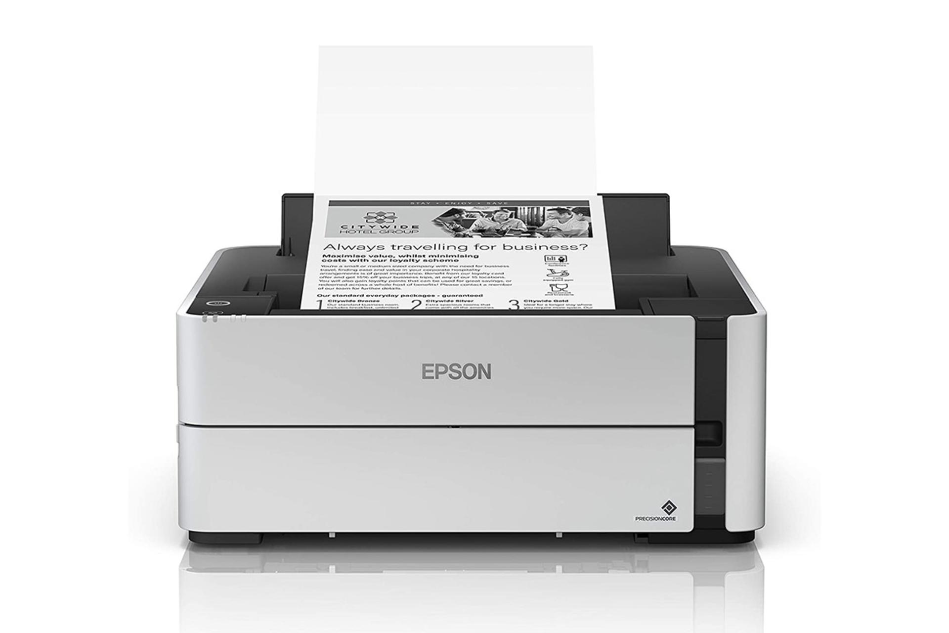 پرینتر اپسون Epson EcoTank M1170 نمای جلو