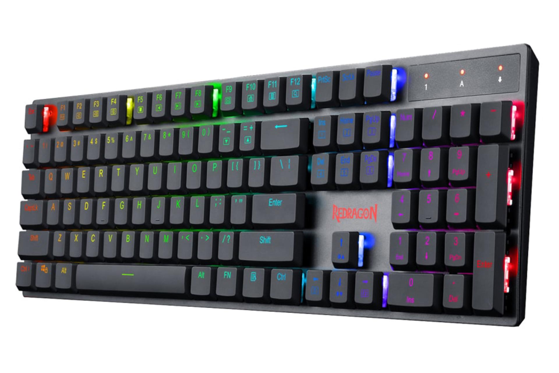 نمای راست کیبورد ردراگون K535 Apas