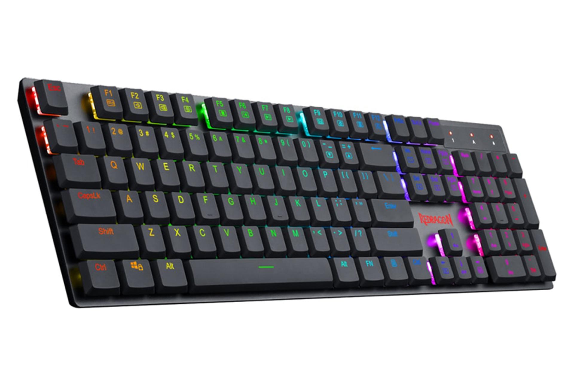نمای چپ کیبورد ردراگون K535 Apas