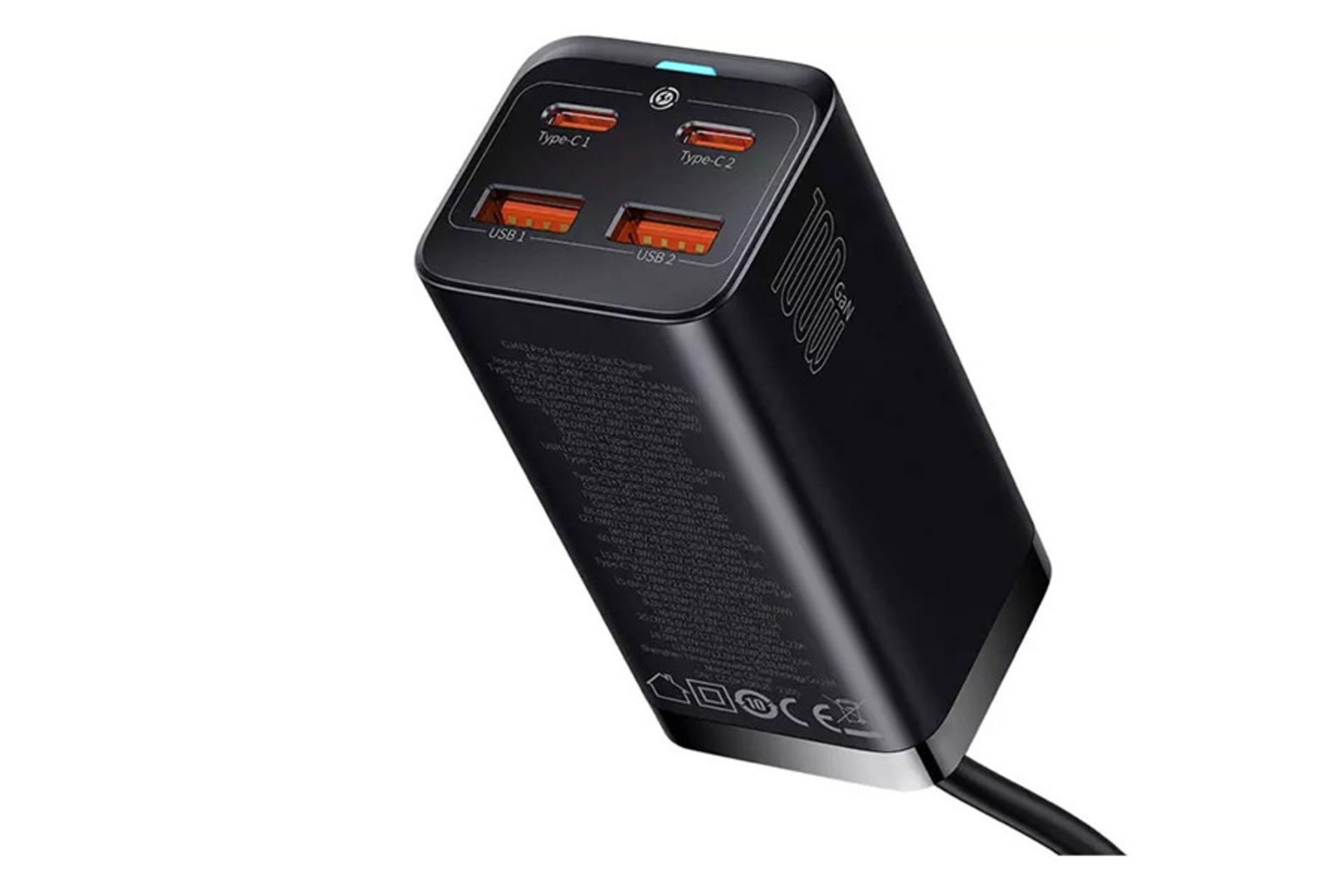مرجع متخصصين ايران شارژر باسئوس مدل gan3 pro 100w