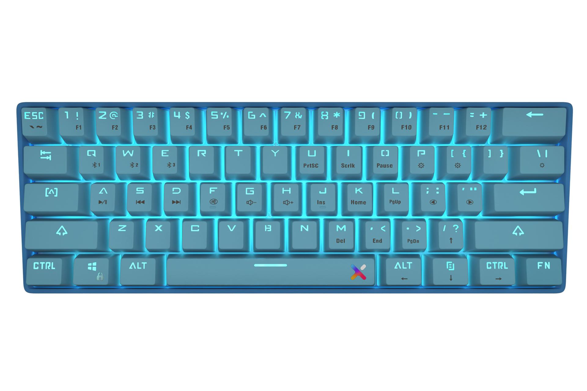 کیبورد هالیکسون Halixon X110 آبی