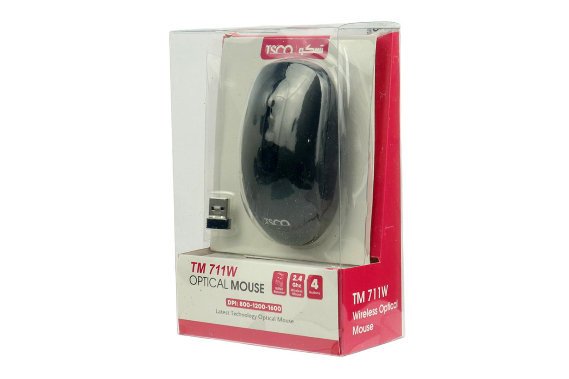 جعبه ماوس تسکو TSCO TM 711W