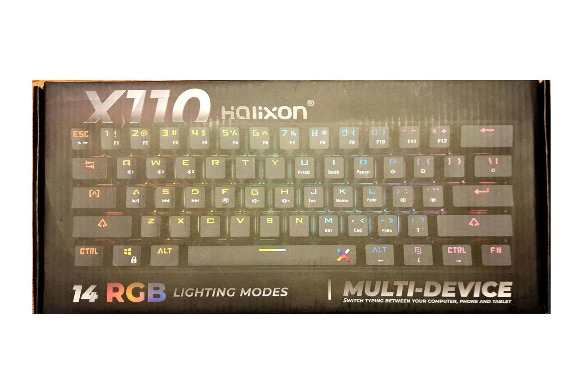 جعبه کیبورد هالیکسون Halixon X110