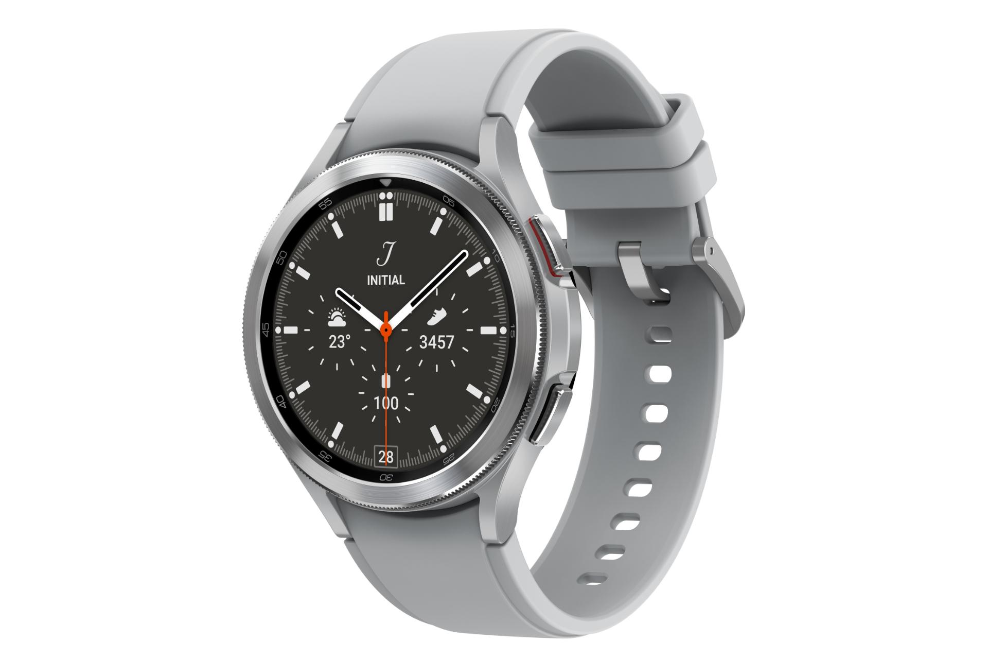 گلکسی واچ 4 کلاسیک سامسونگ مدل 46 میلی‌متری / Samsung Galaxy Watch 4 Classic 46mm نقره ای