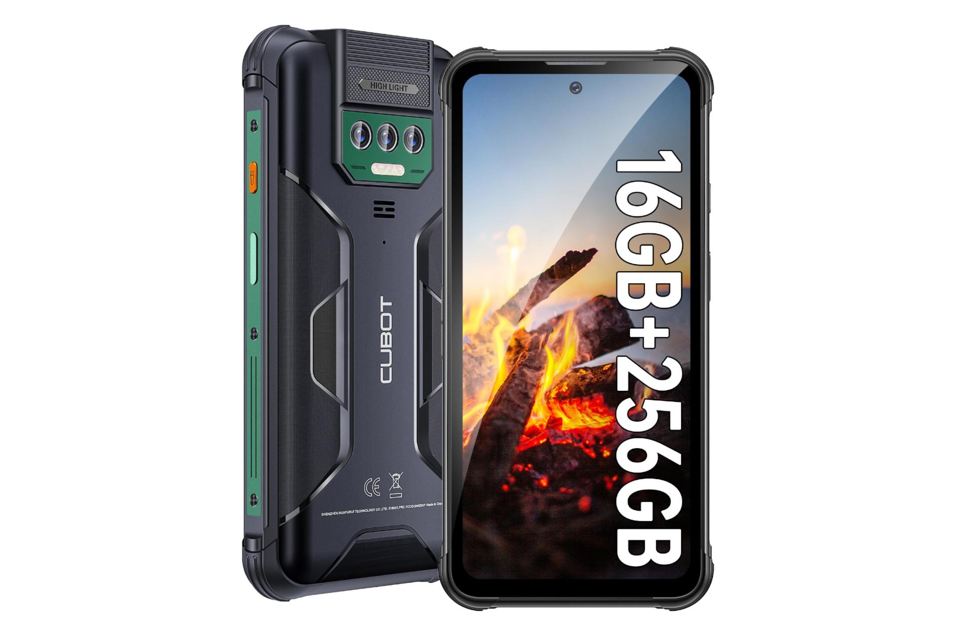 گوشی موبایل کوبوت CUBOT KingKong Power سبز